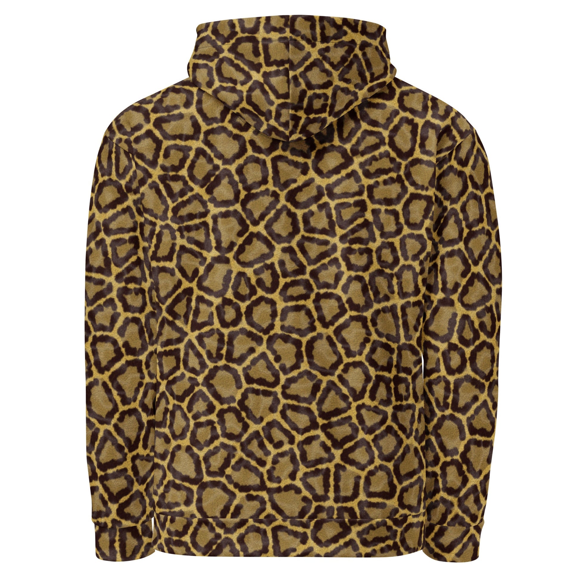 Leopard Print Hoodie | Orange & Gold | Camo Colors