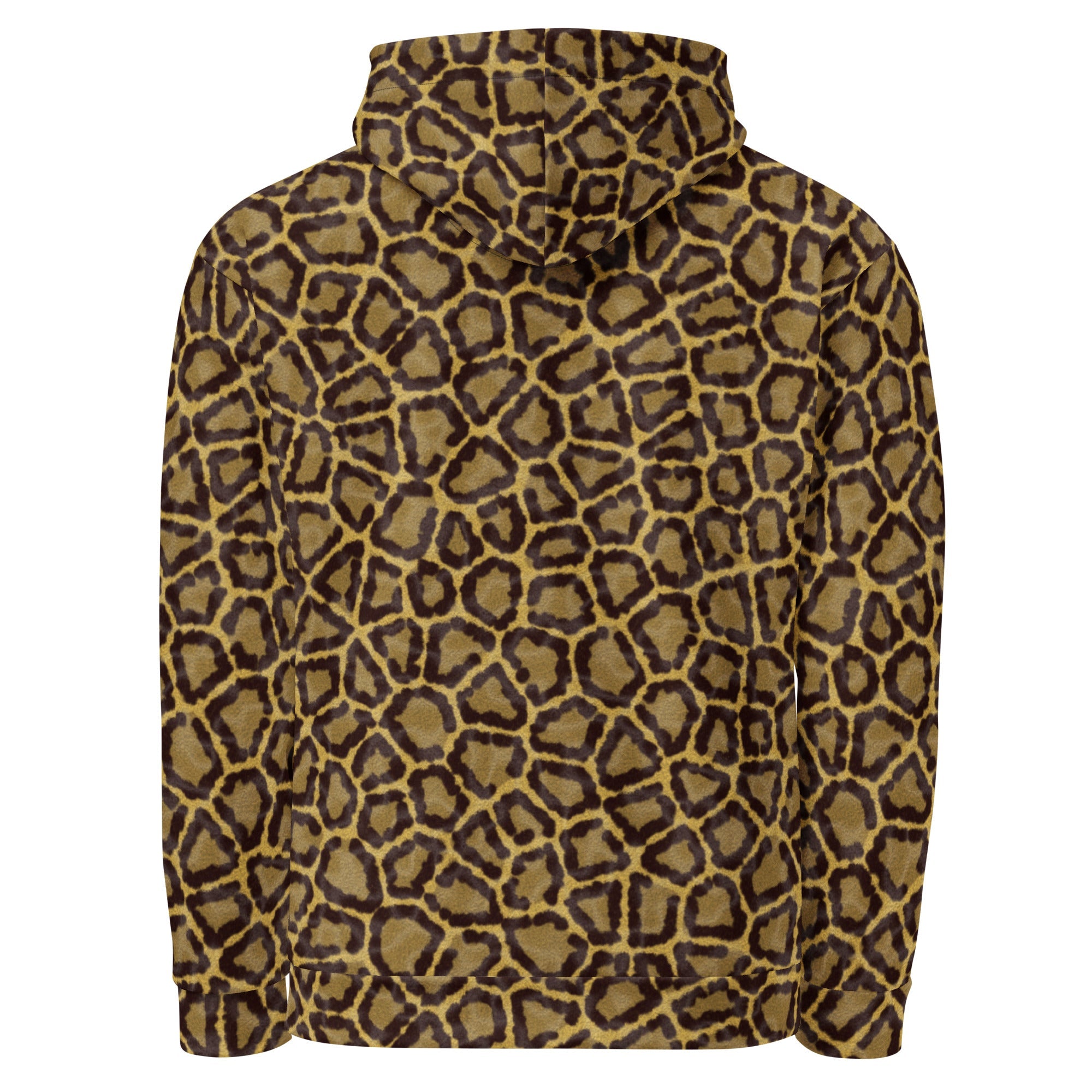 Leopard Print Hoodie | Orange & Gold | Camo Colors