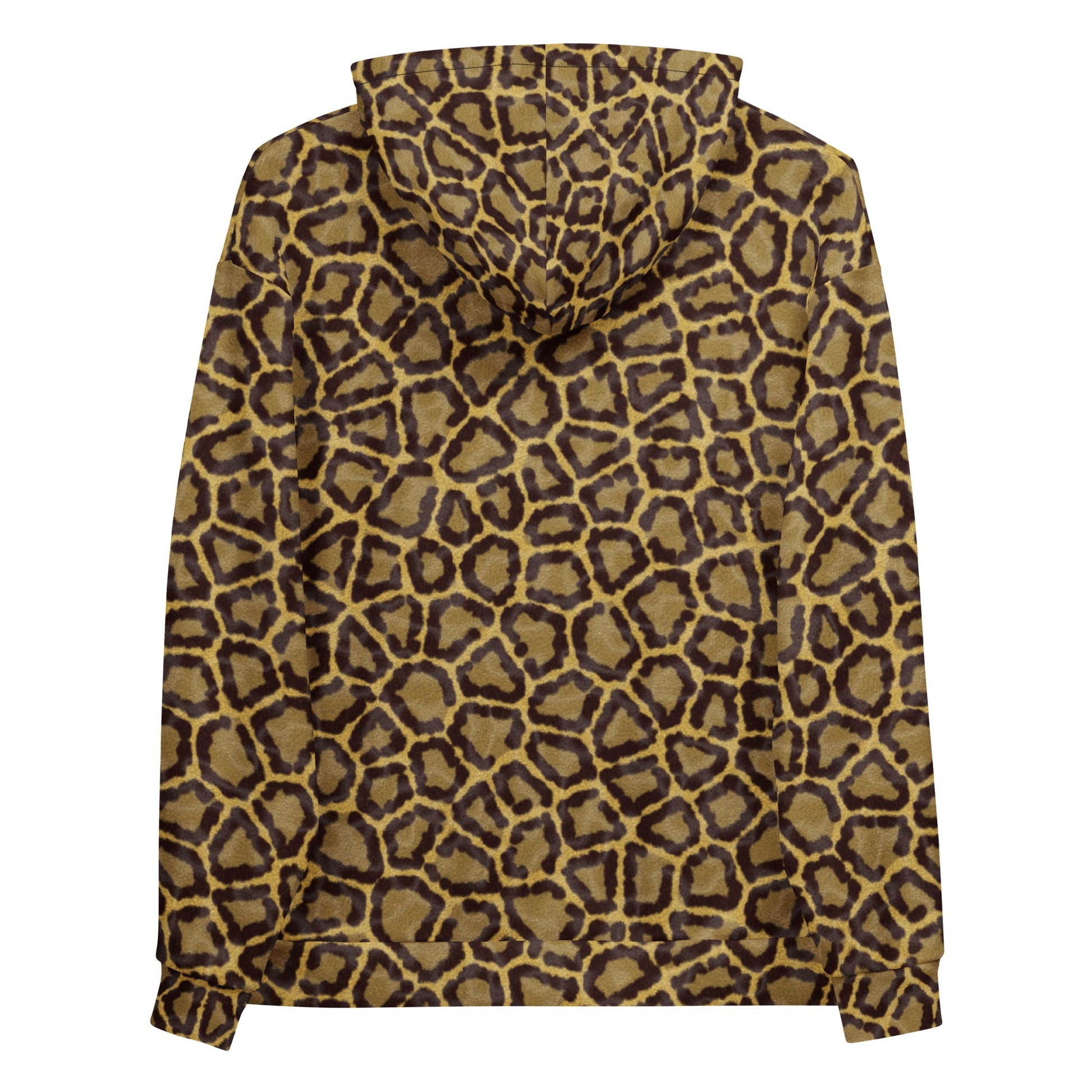 Leopard Print Hoodie | Orange & Gold | Camo Colors