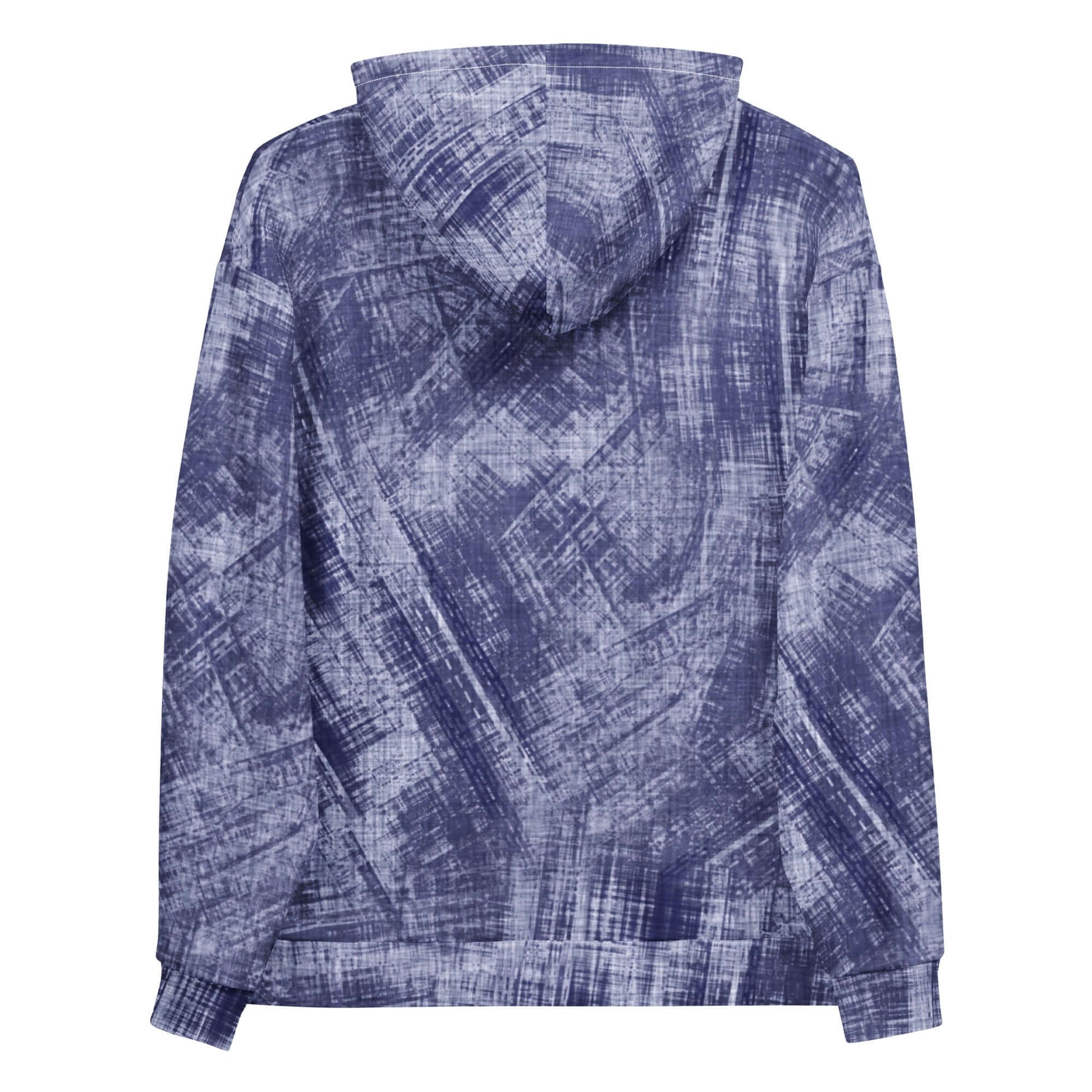 Camo Colors | Blue Wash Denim-Style Hoodie