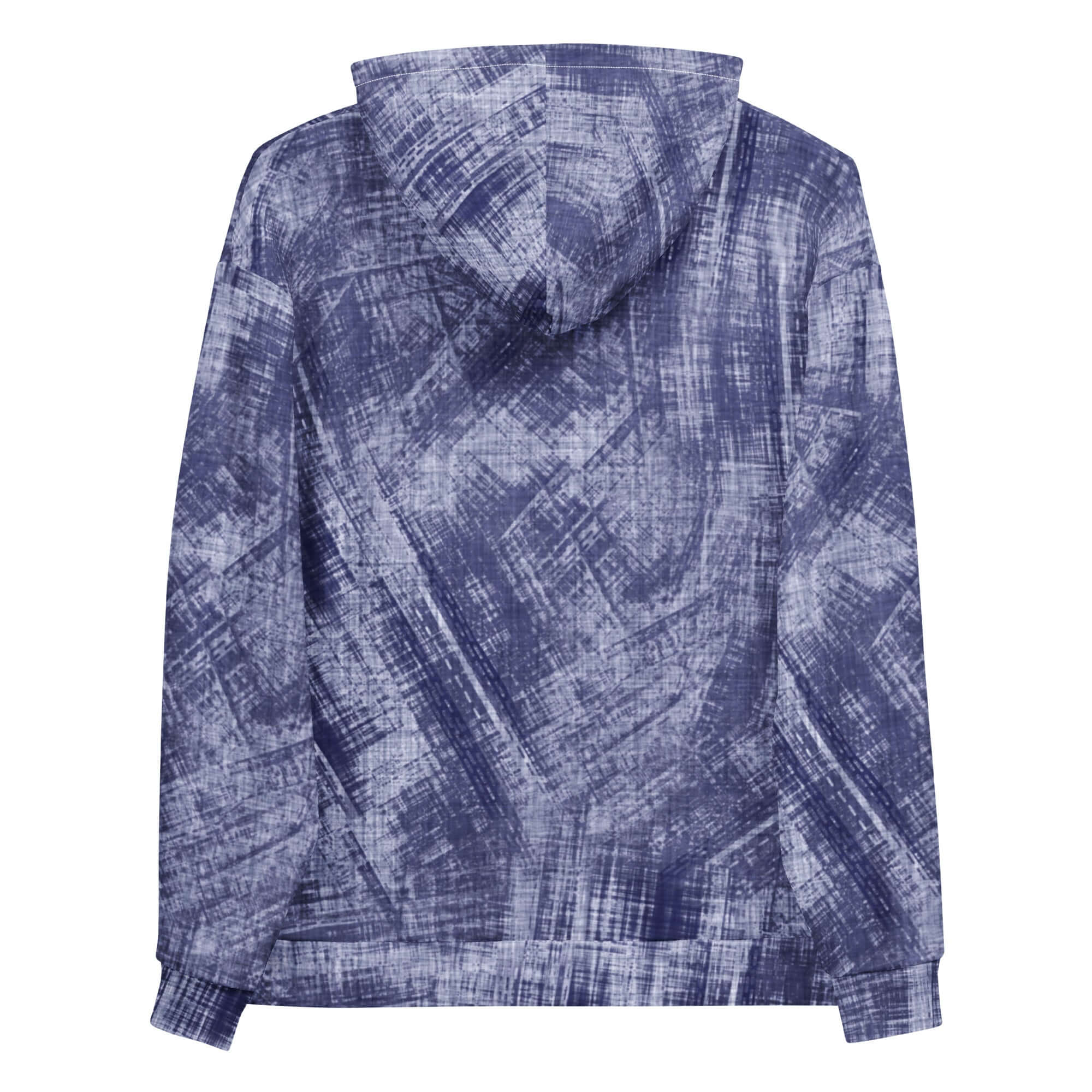 Camo Colors | Blue Wash Denim-Style Hoodie