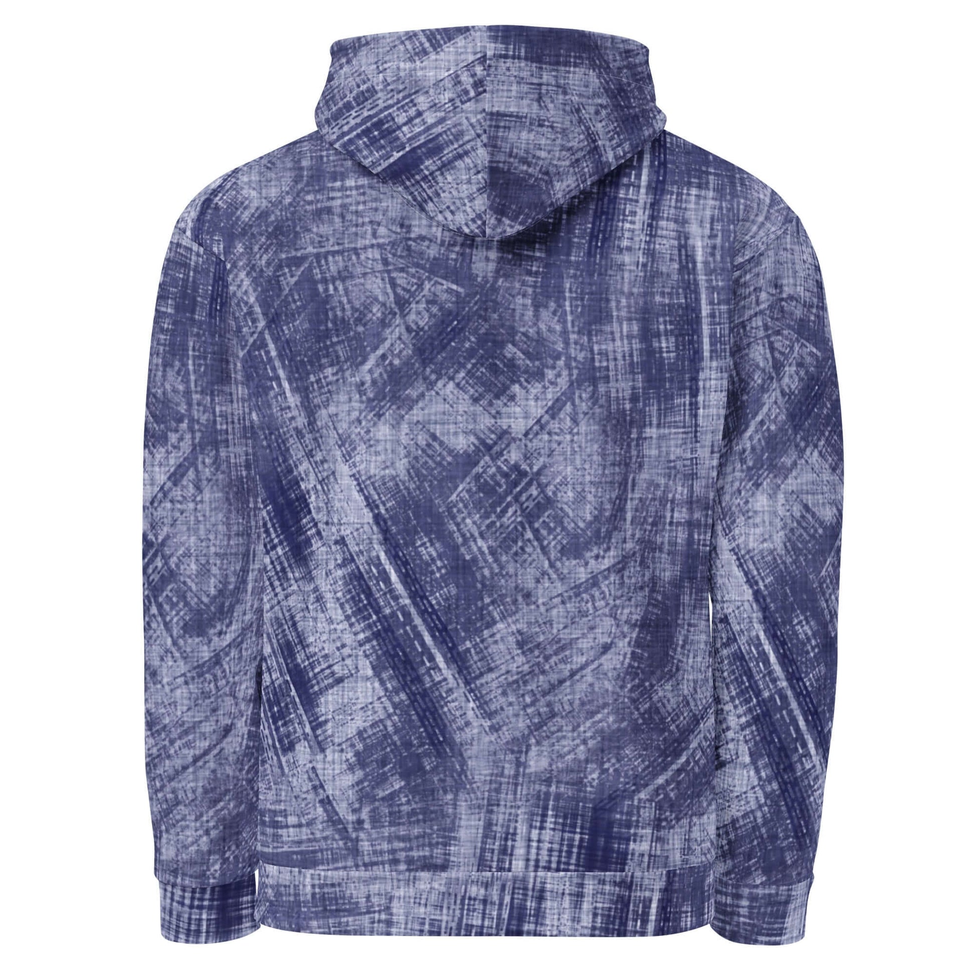 Camo Colors | Blue Wash Denim-Style Hoodie