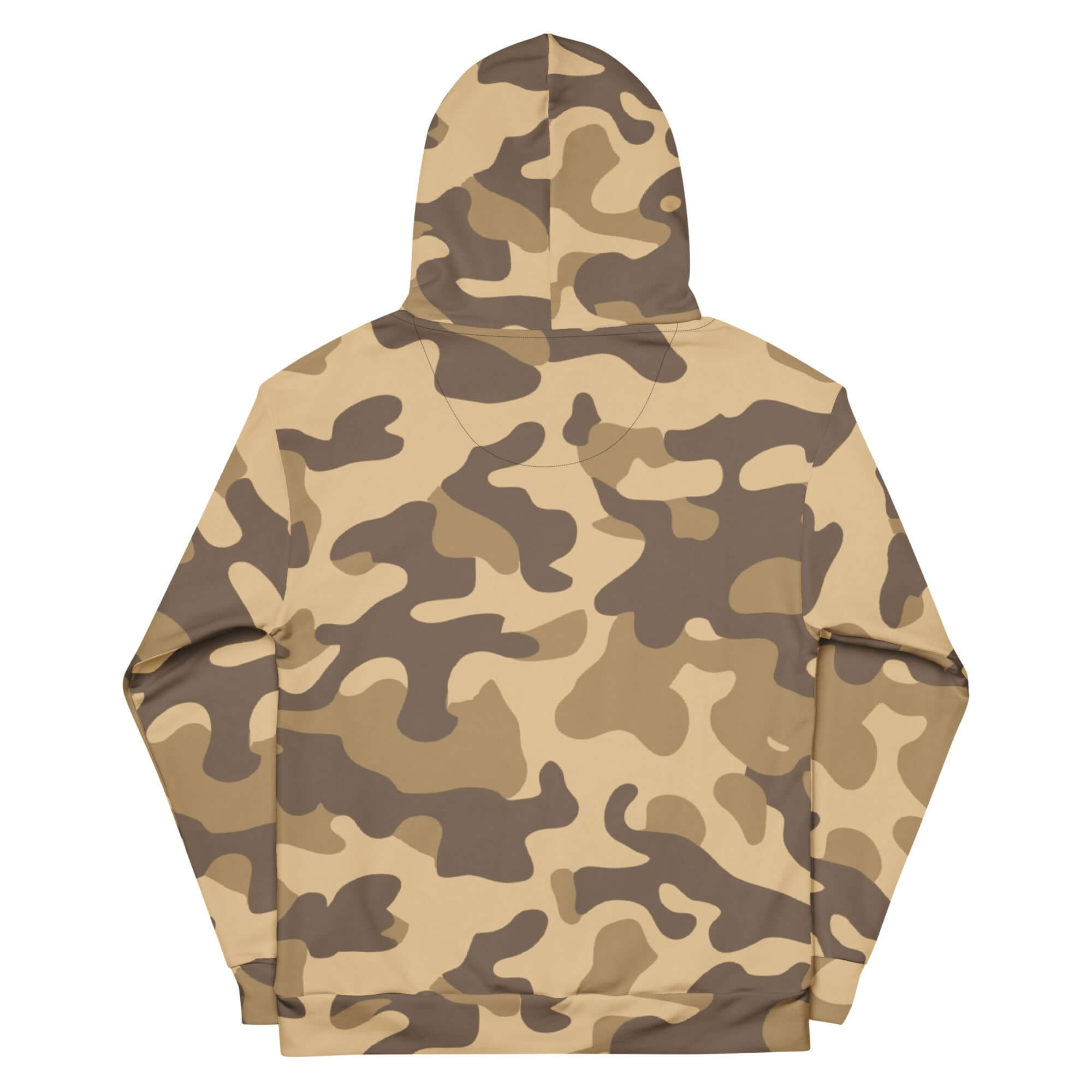 Camo Colors | Army-Style Hoodie in Khaki Camo