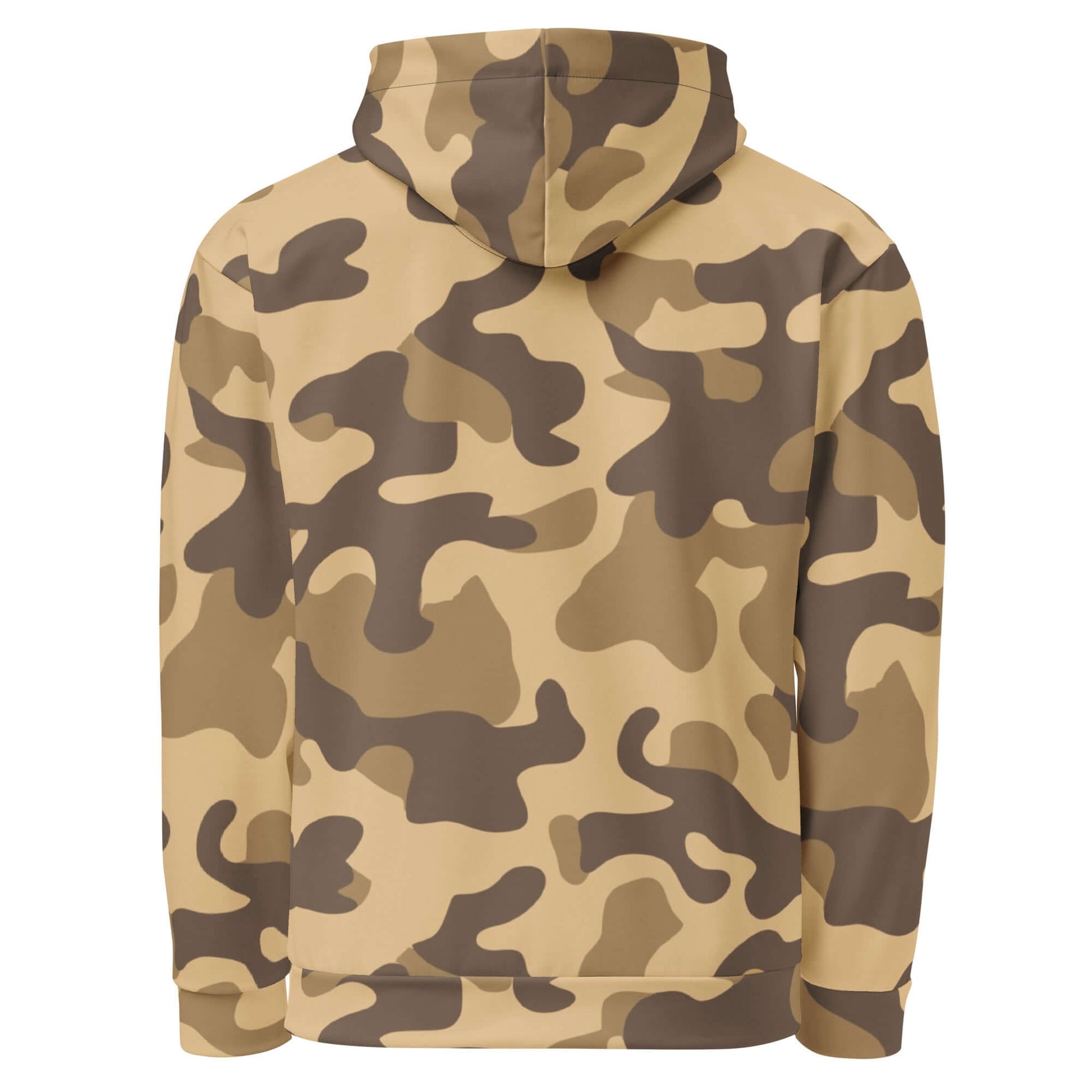 Camo Colors | Army-Style Hoodie in Khaki Camo