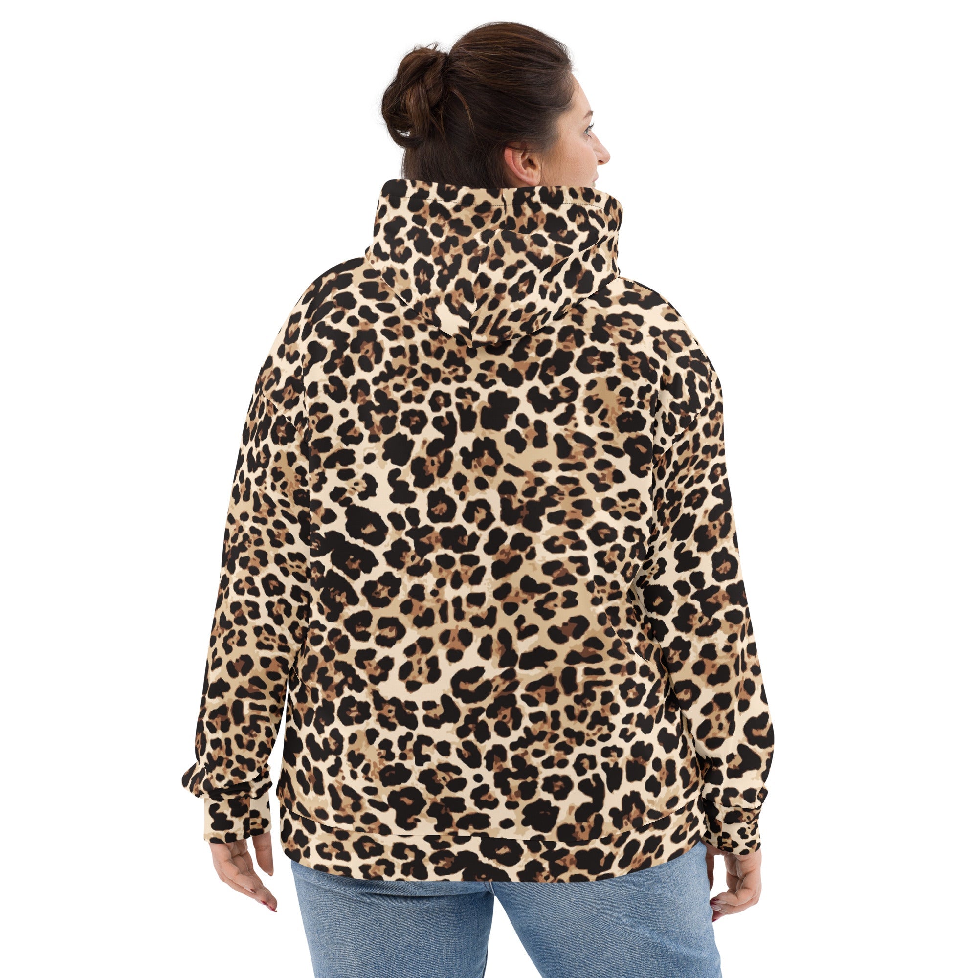 Camo Colors | Classic Leopard Print Hoodie | Unisex Design