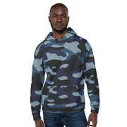 Army Blue Camouflage Hoodie | US Marines Texture | Camo Colors