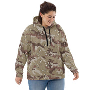Army Style Hoodie | Brown Desert Camouflage | Camo Colors
