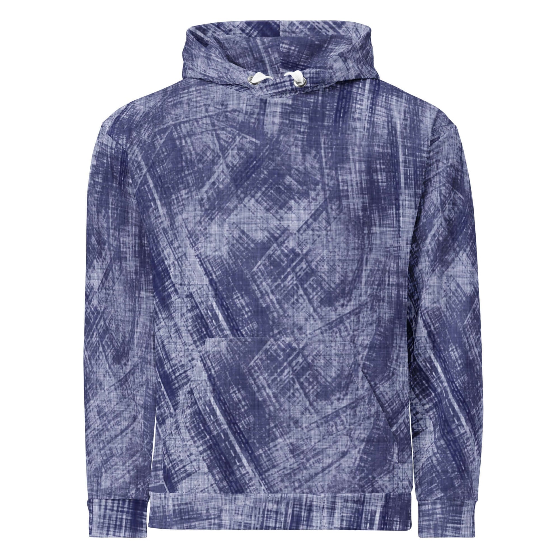 Camo Colors | Blue Wash Denim-Style Hoodie
