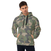 Camo Colors | Army-Style Hoodie in Green and Gray Camo