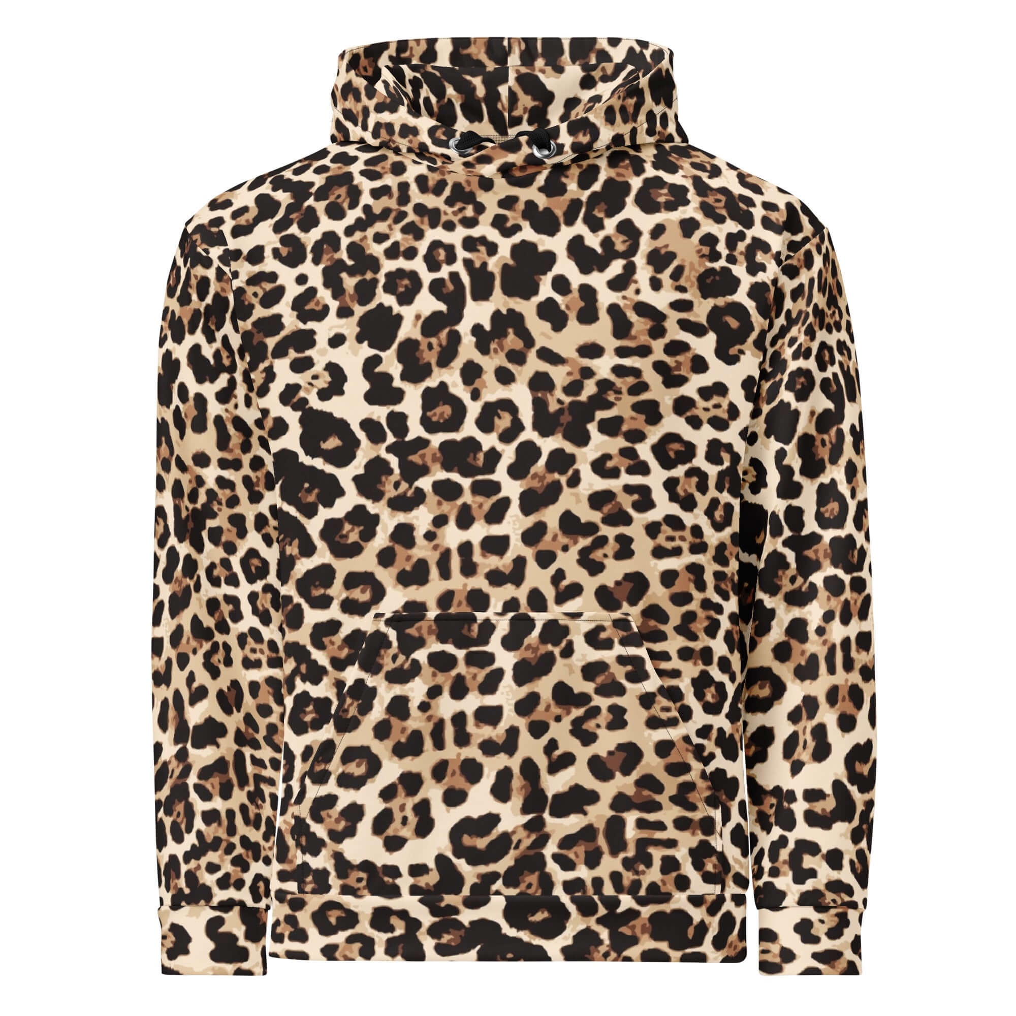 Camo Colors | Classic Leopard Print Hoodie | Unisex Design