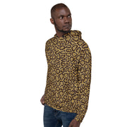 Leopard Print Hoodie | Orange & Gold | Camo Colors