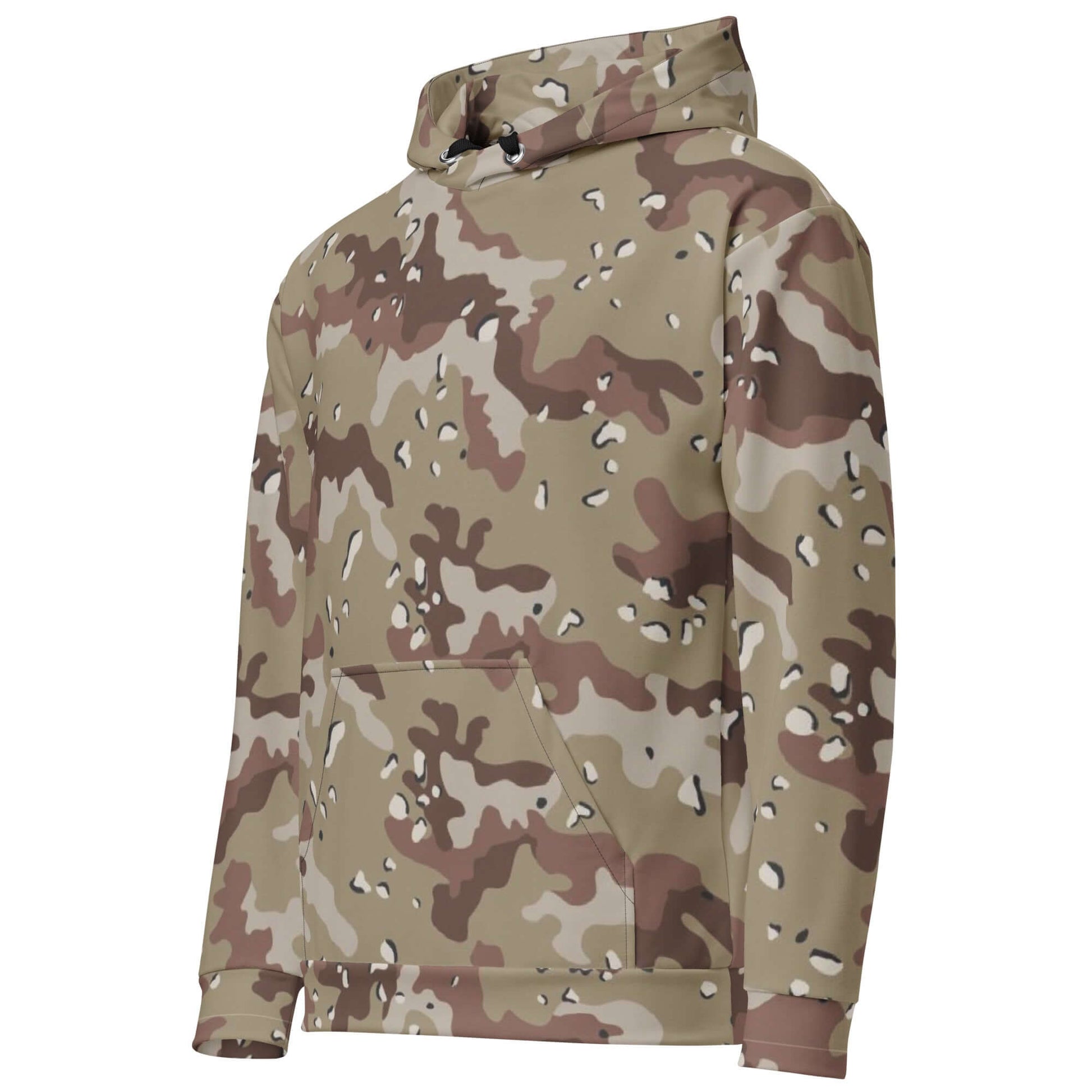 Army Style Hoodie | Brown Desert Camouflage | Camo Colors