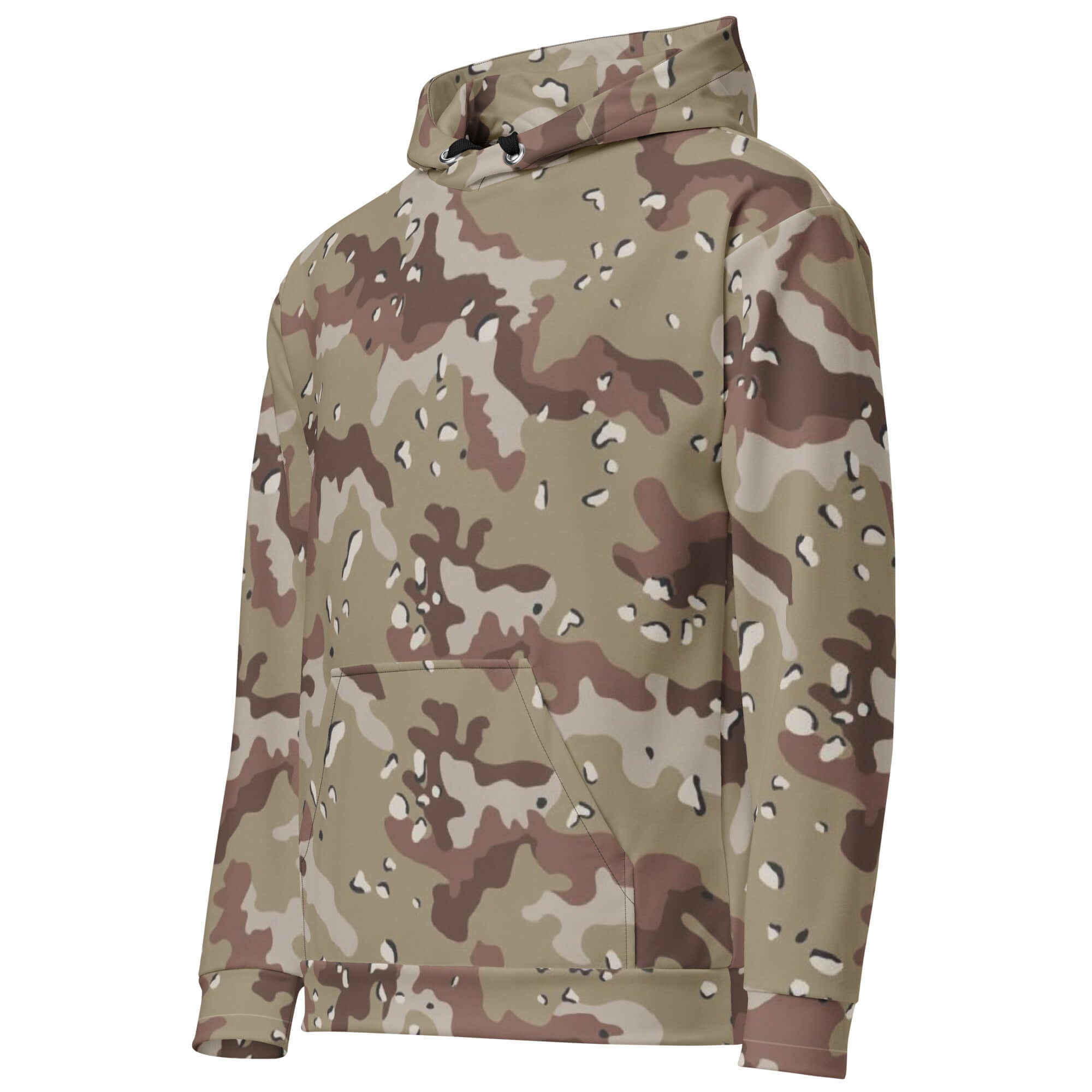 Army Style Hoodie | Brown Desert Camouflage | Camo Colors