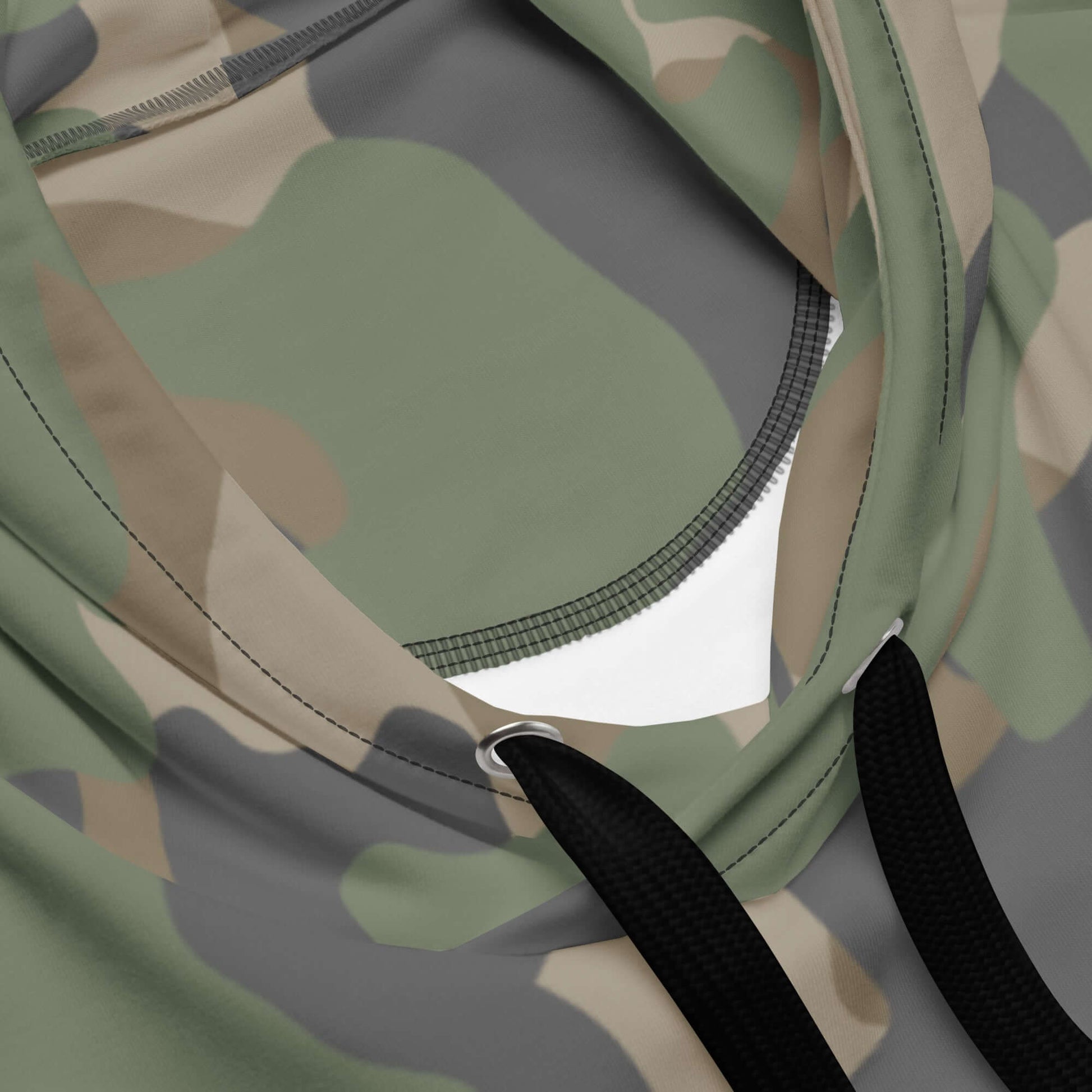 Camo Colors | Army-Style Hoodie in Green and Gray Camo