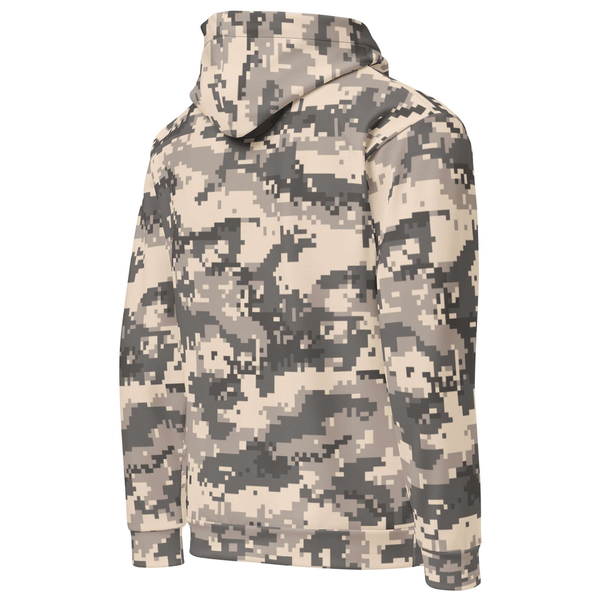 Brown Desert Digital Camouflage Hoodie | Soft and Heavy | Camo Colors