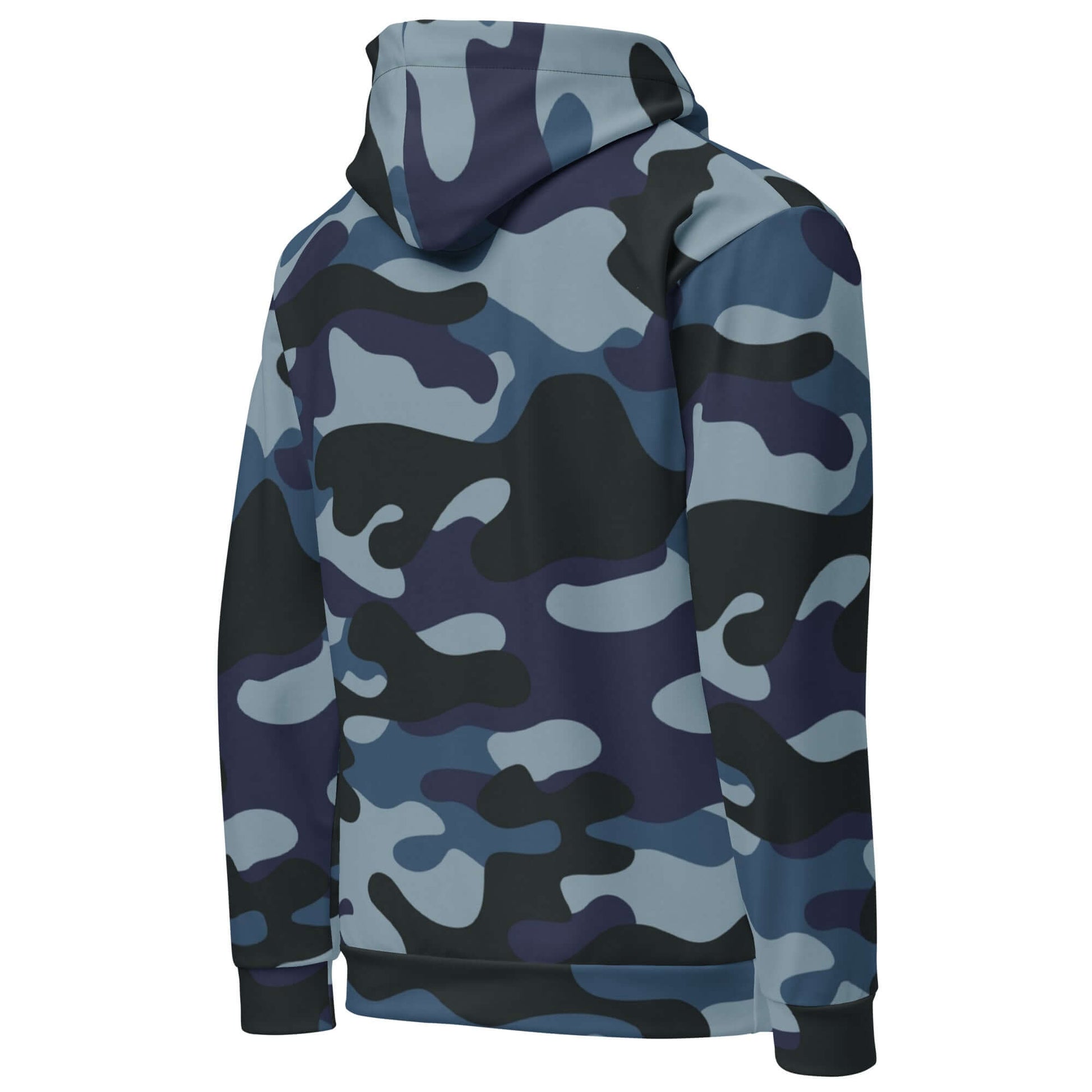 Army Blue Camouflage Hoodie | US Marines Texture | Camo Colors