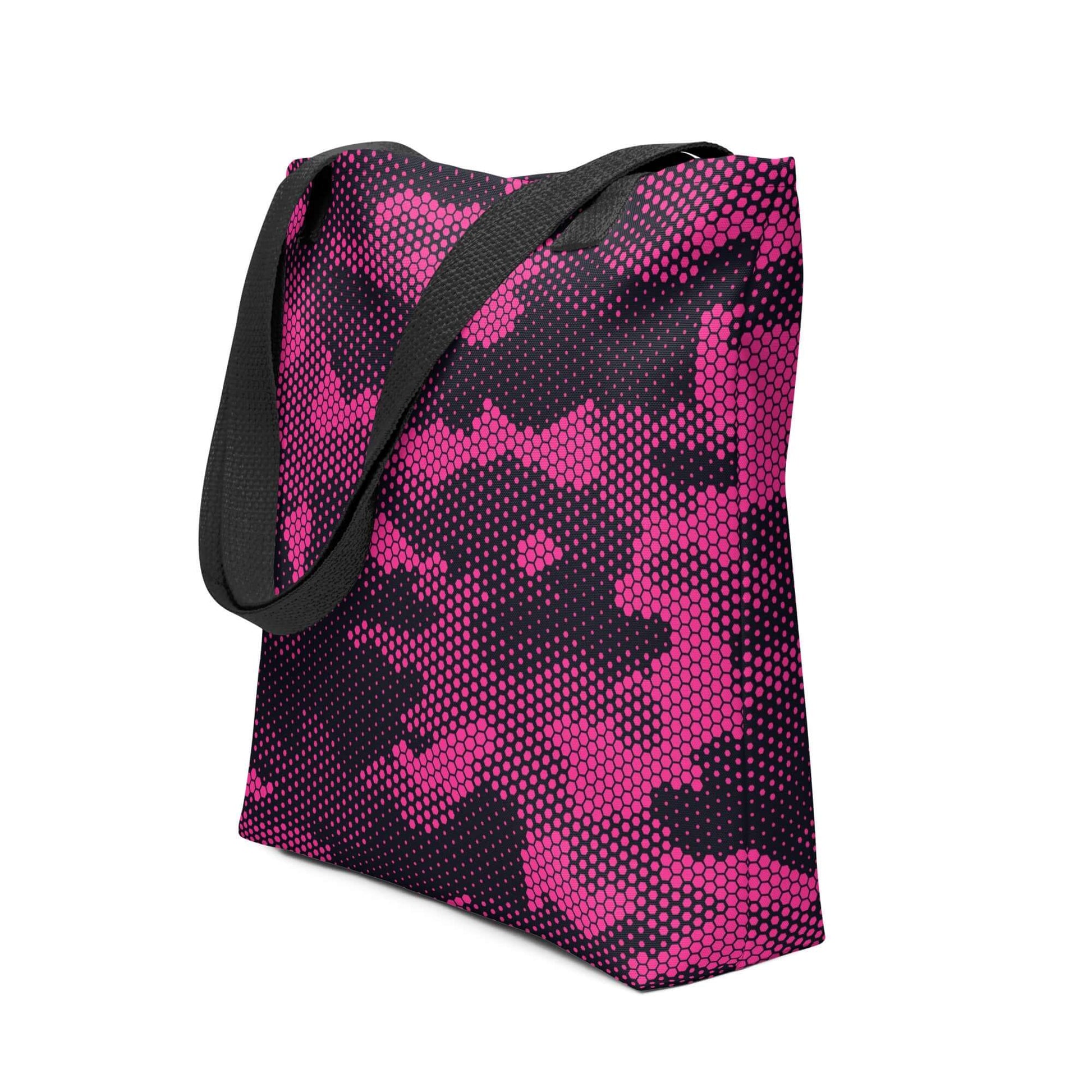 Camo Tote Bag | Pink Digital Camouflage Camo Colors