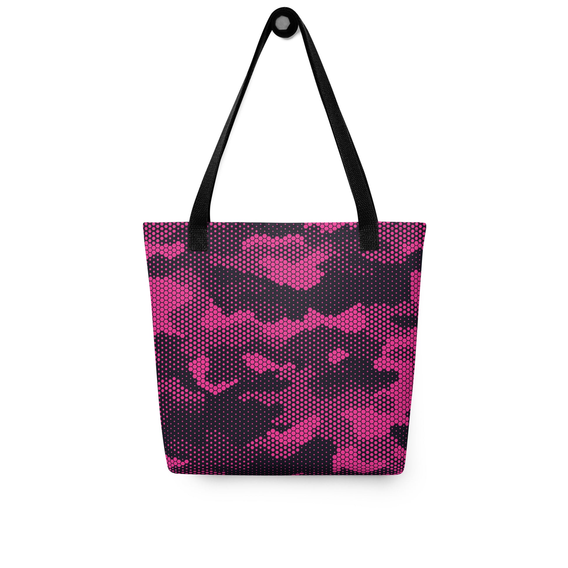 Camo Tote Bag | Pink Digital Camouflage Camo Colors