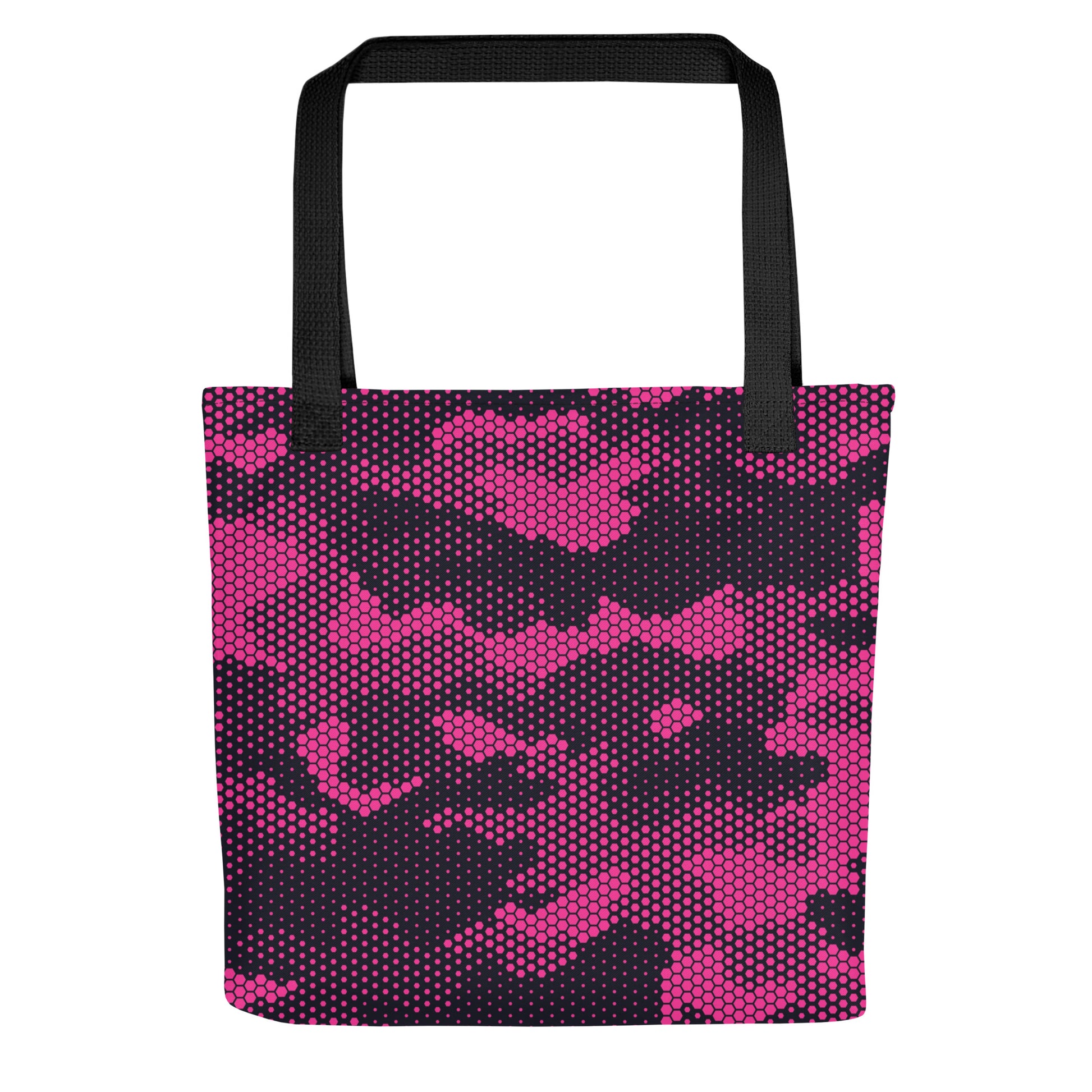 Camo Tote Bag | Pink Digital Camouflage Camo Colors