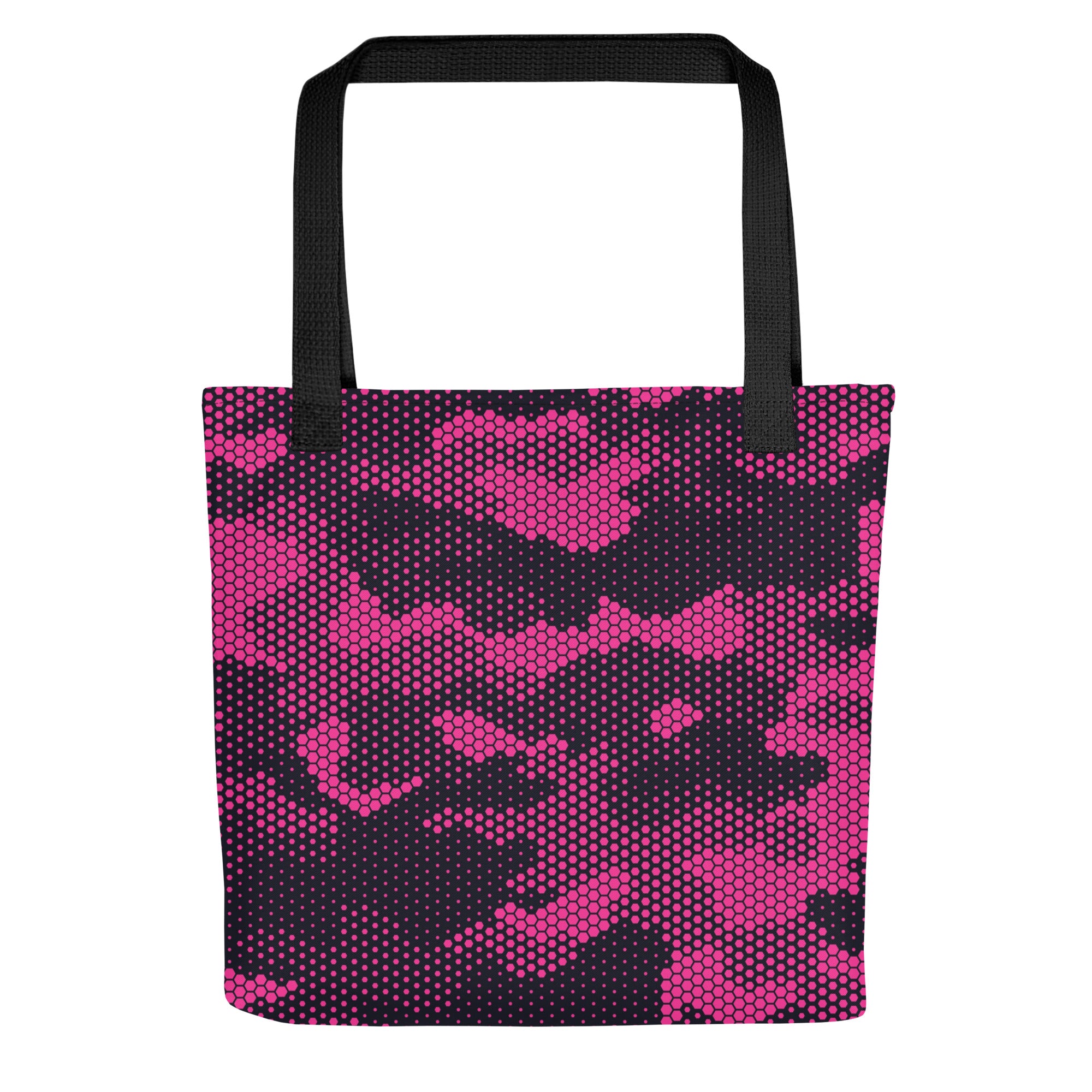 Camo Tote Bag | Pink Digital Camouflage Camo Colors