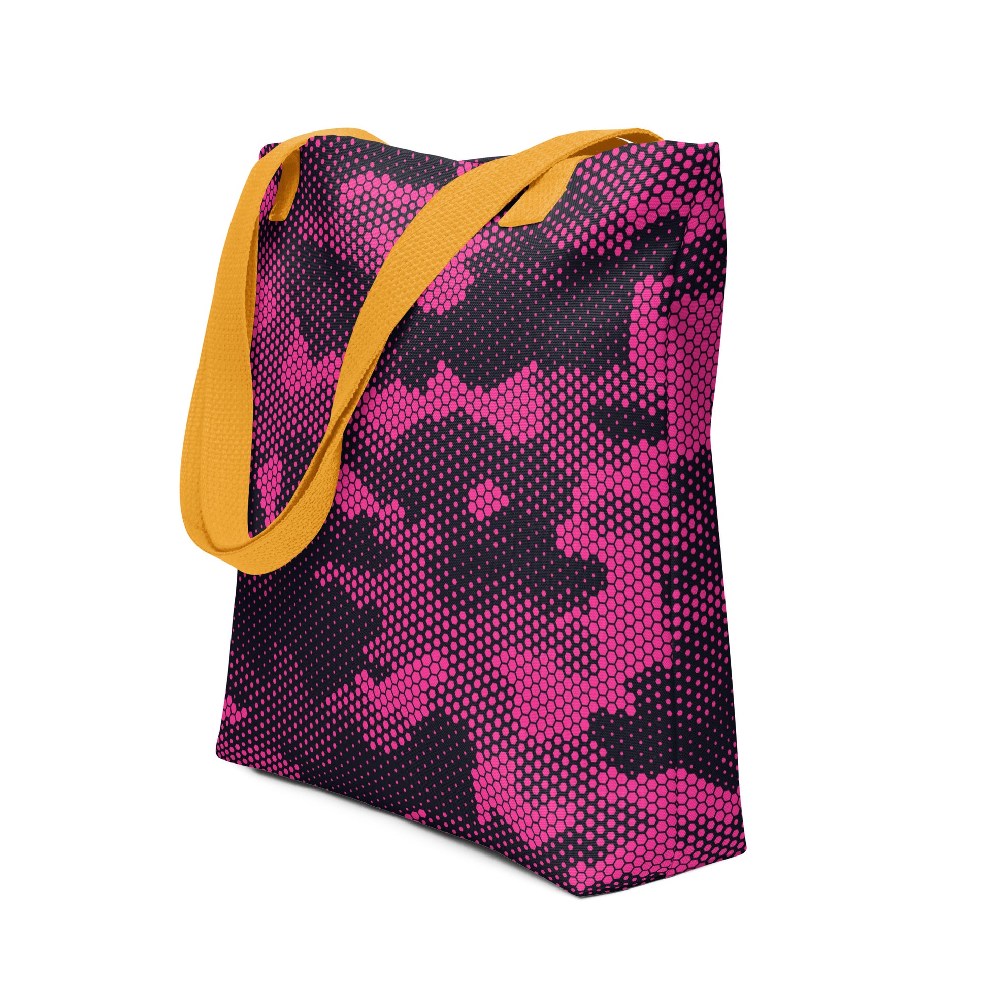 Camo Tote Bag | Pink Digital Camouflage Camo Colors