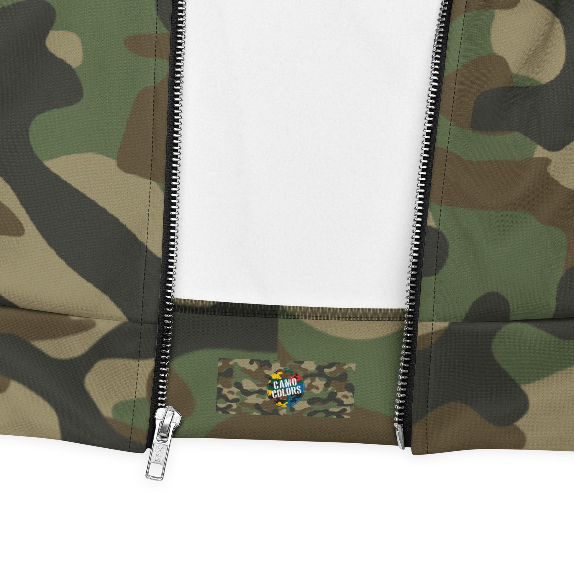 Camo Bomber Jacket | Unisex | Military Brown Camouflage Camo Colors