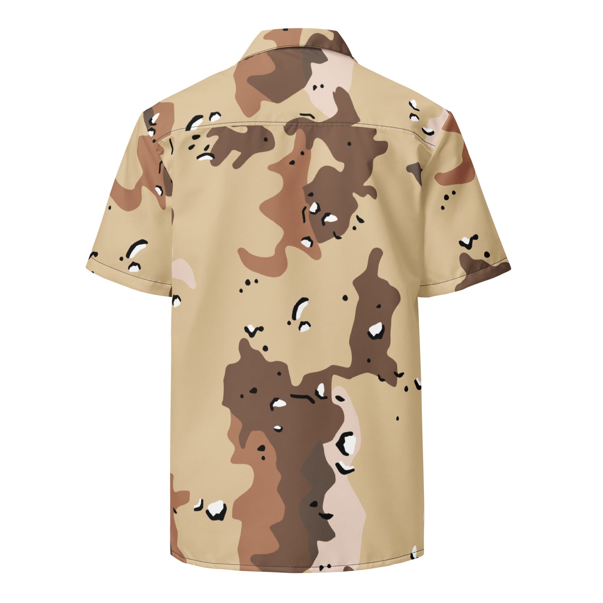 Marines Camouflage Button-up Shirt | Desert Brown | Camo Colors