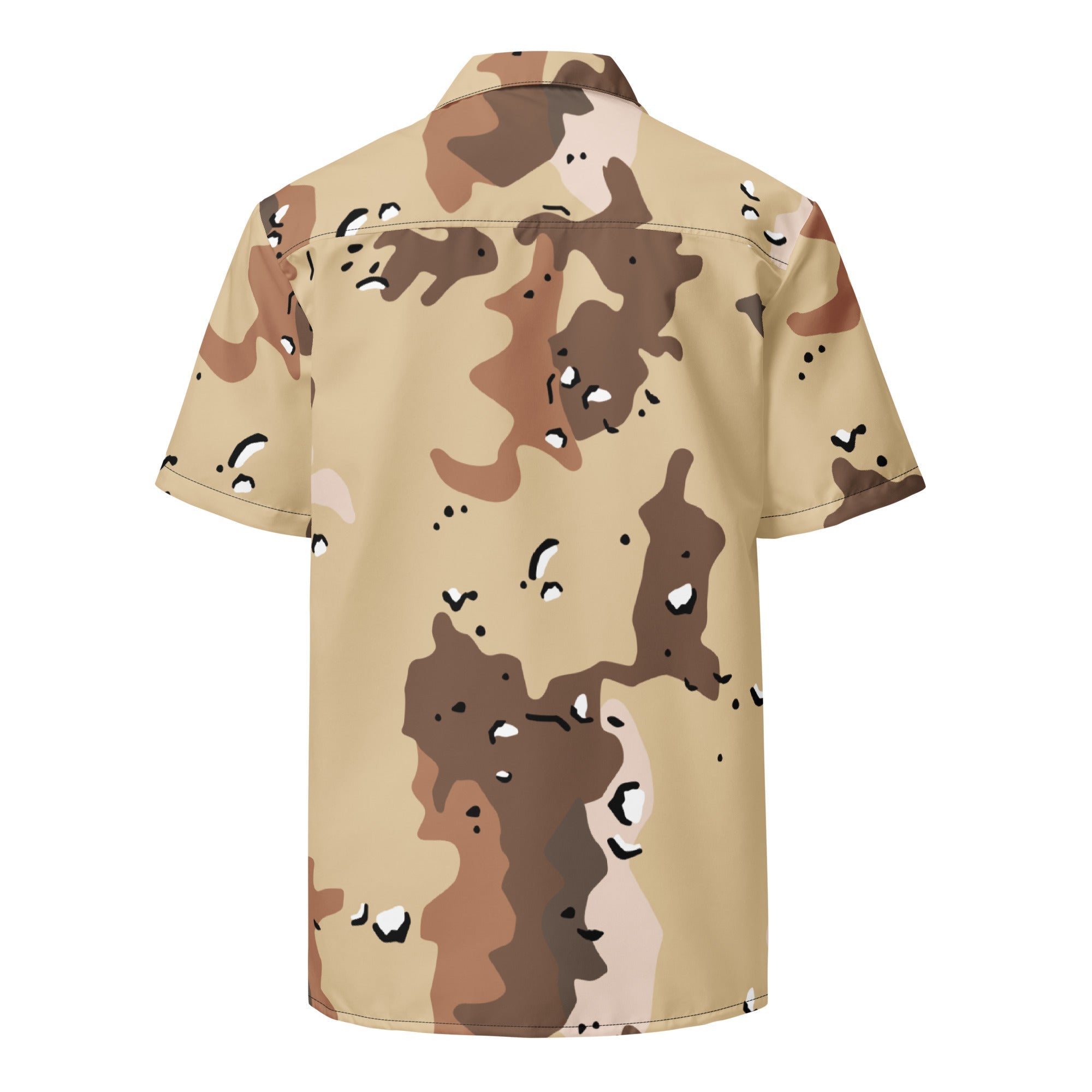 Marines Camouflage Button-up Shirt | Desert Brown | Camo Colors