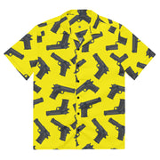 Unisex Button Shirt | Sex Pistols | Black & Yellow | Camo Colors