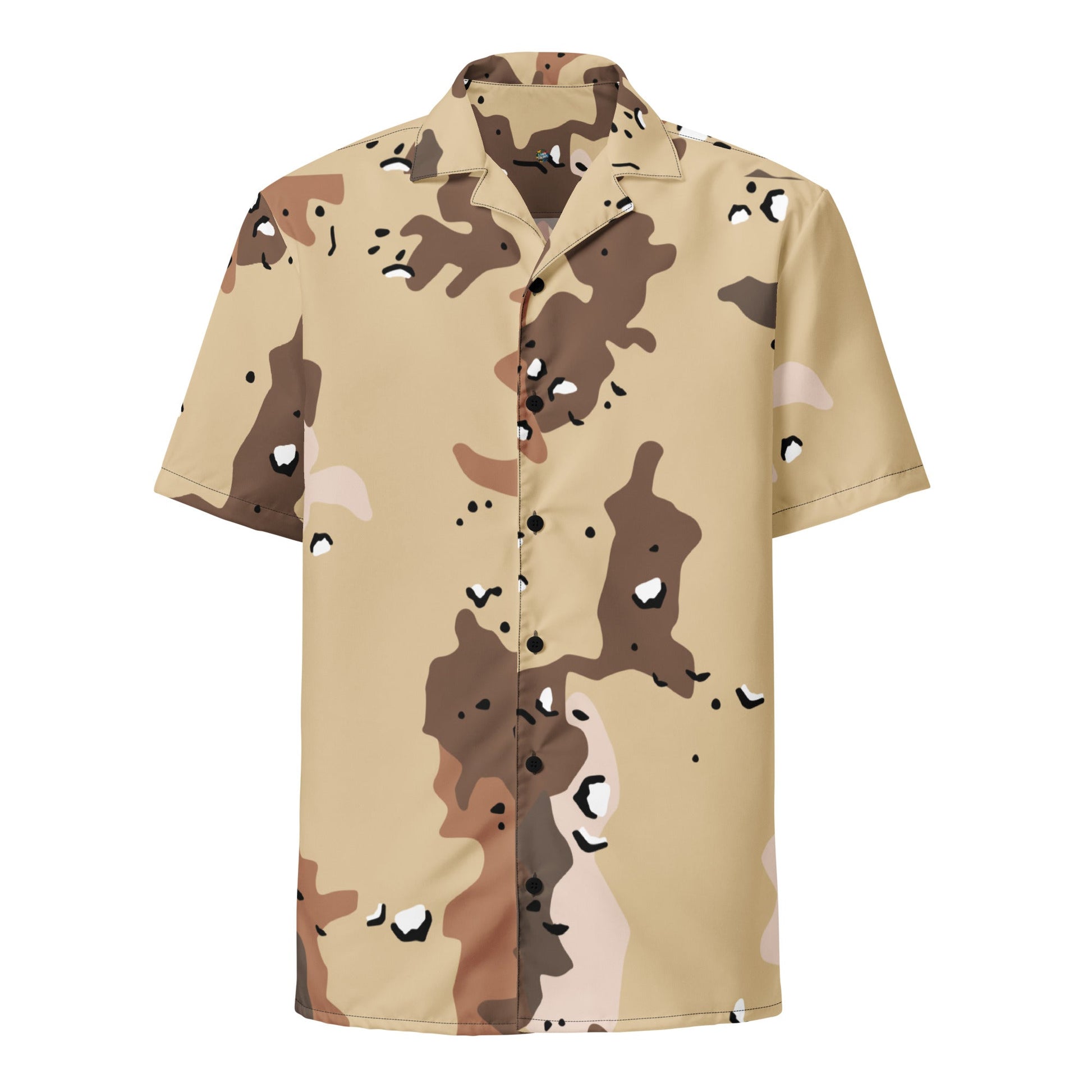 Marines Camouflage Button-up Shirt | Desert Brown | Camo Colors