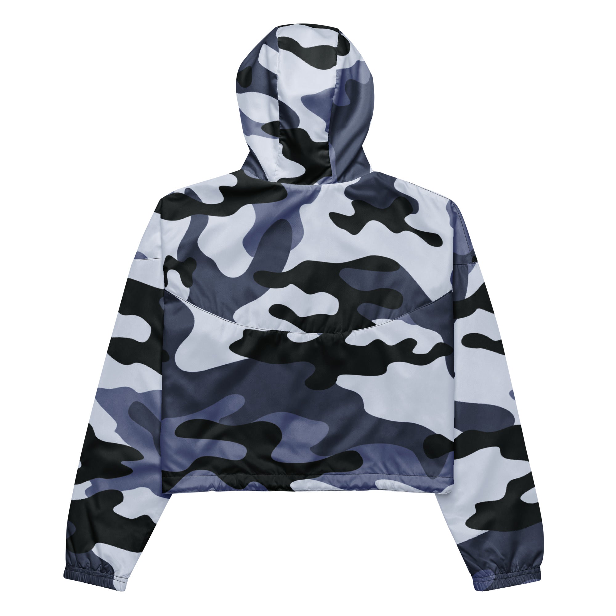 Women's Windbreaker | Light Blue Camouflage Camo Colors