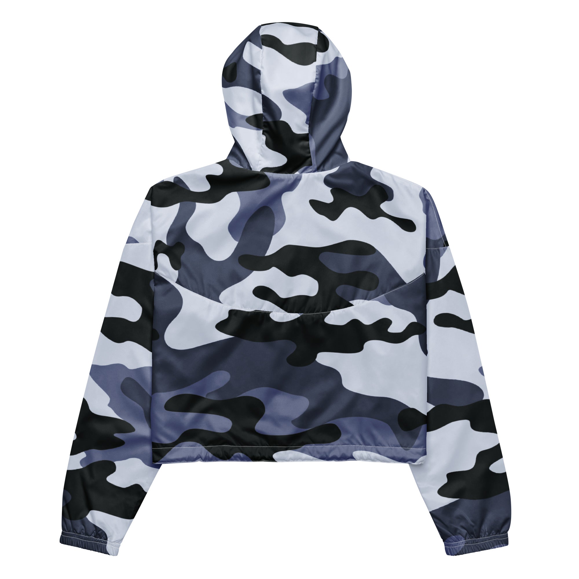 Women's Windbreaker | Light Blue Camouflage Camo Colors