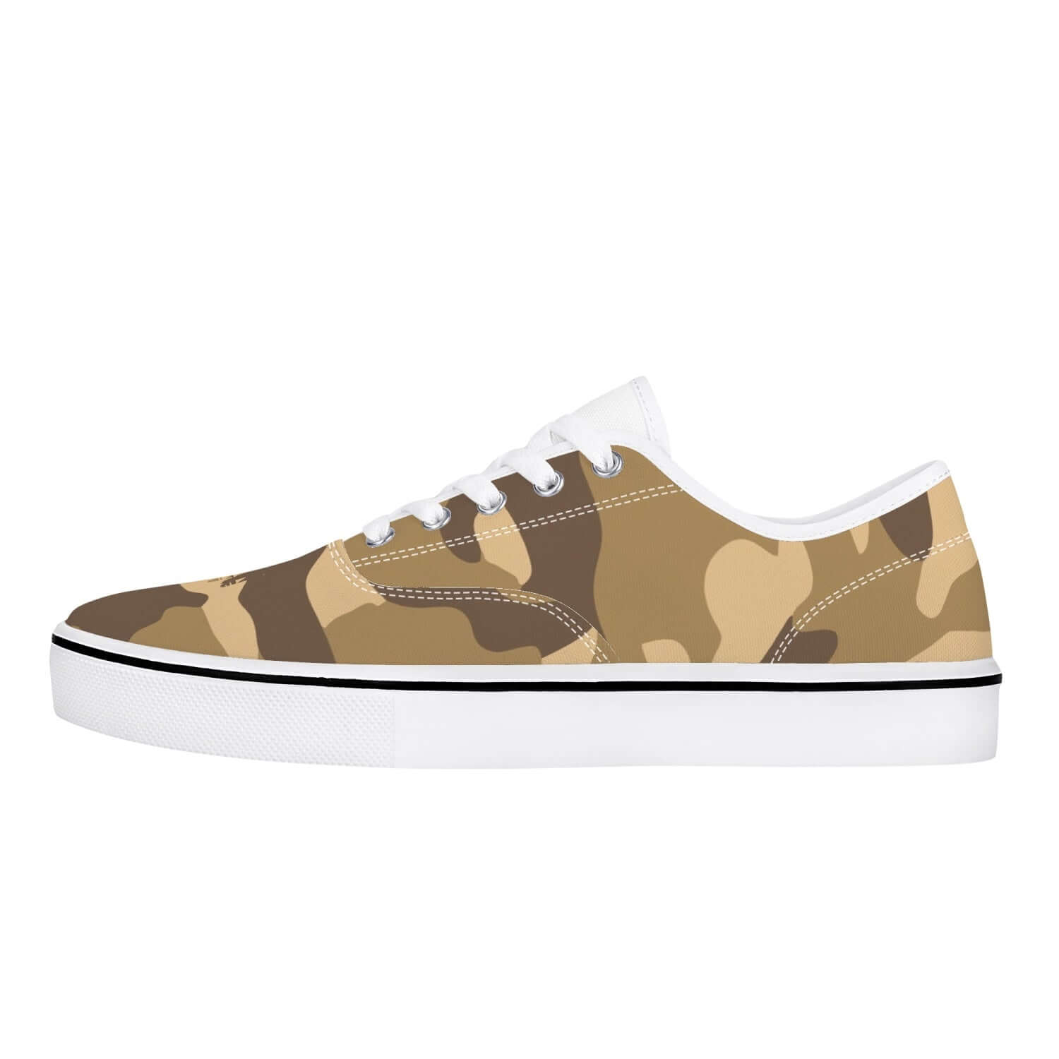 Camo Skate Shoes | Khaki Camouflage Camo Colors