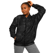 Baseball Jacket in Stylish Black Hive Camouflage Camo Colors