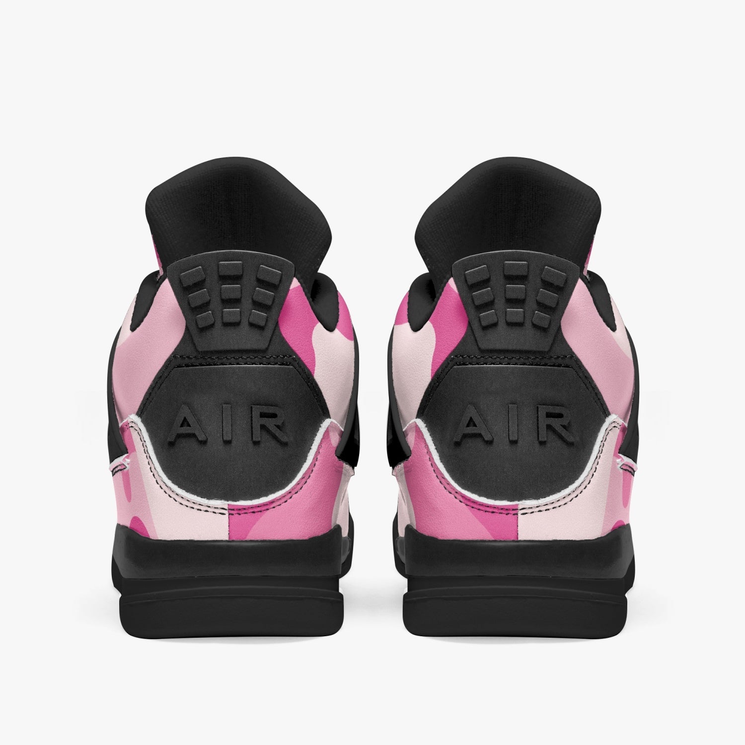 Camo Jordans AJ4 | Lavender Pink Camo Colors