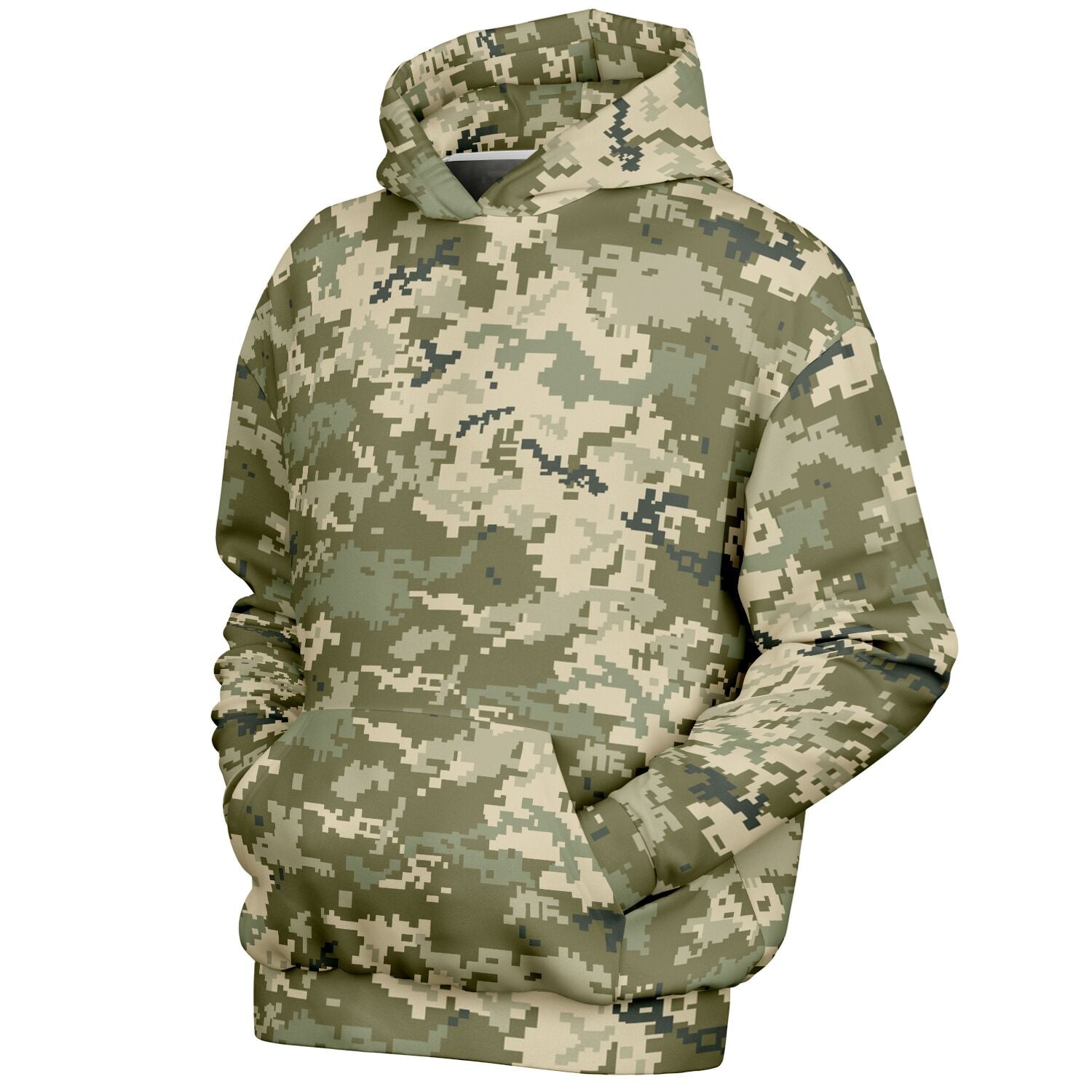 Oversized Camo Hoodie | Ukraine Green Military Camouflage | Camo Colors