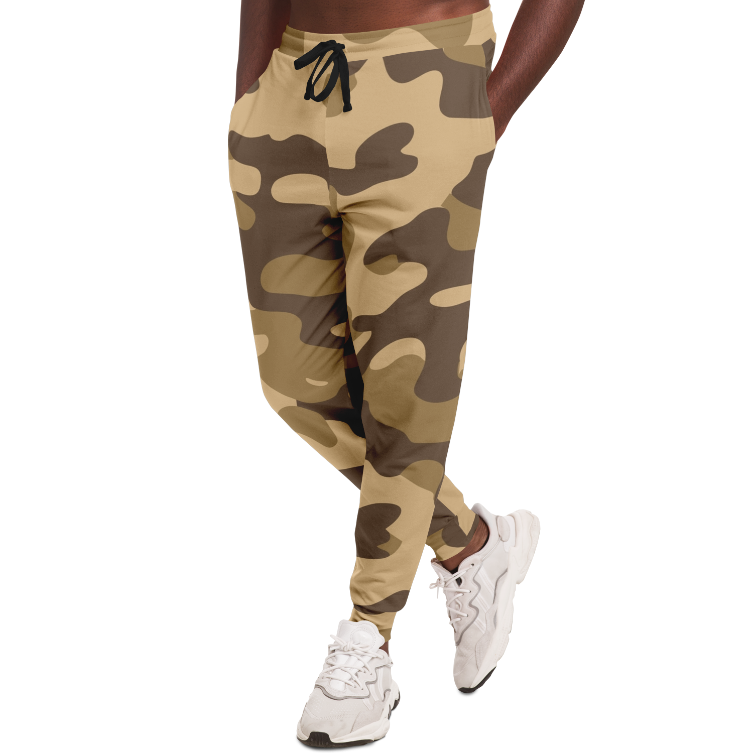 Camo Joggers | Unisex | Khaki Camo Colors
