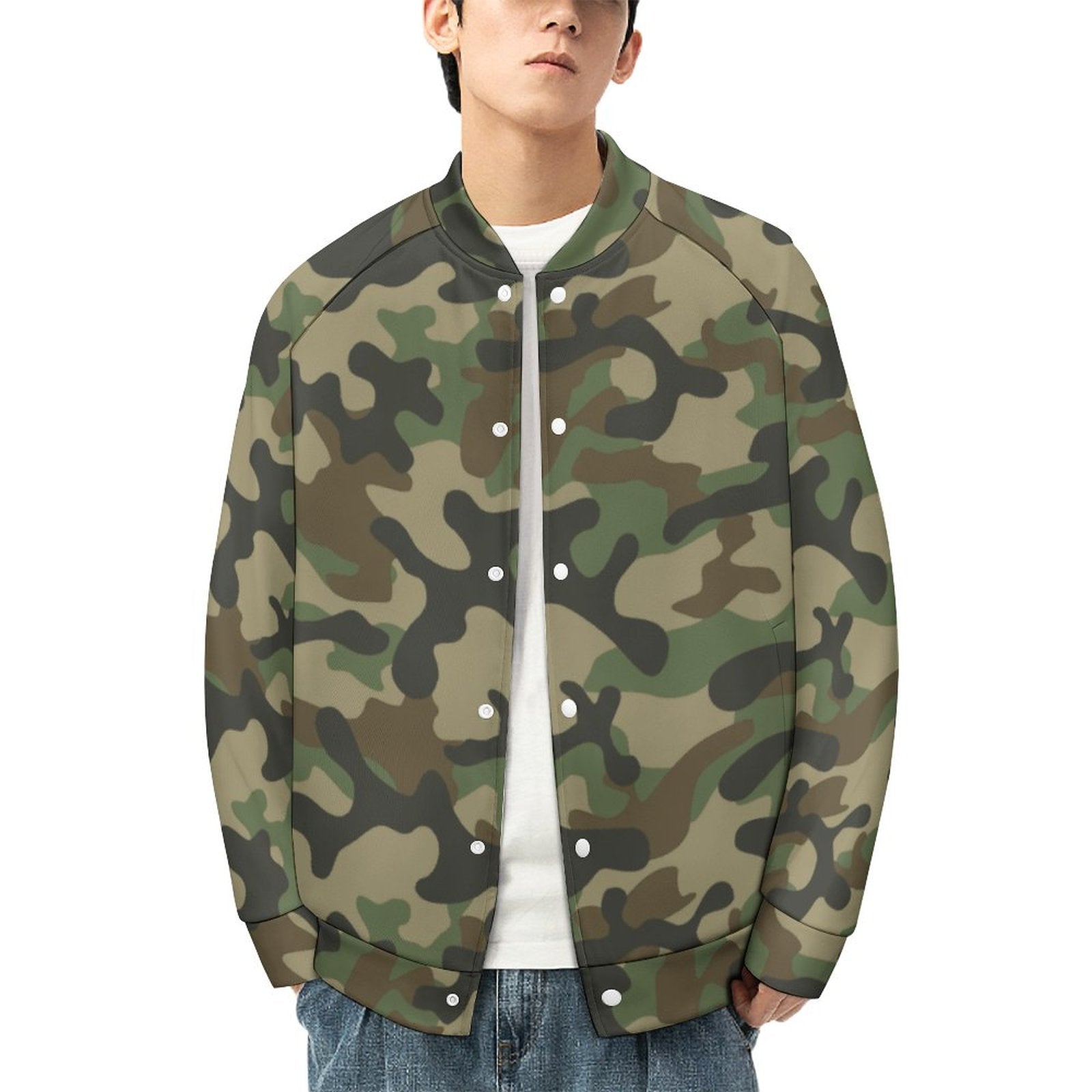 Men's Camo Jacket | Military Brown Camouflage Camo Colors