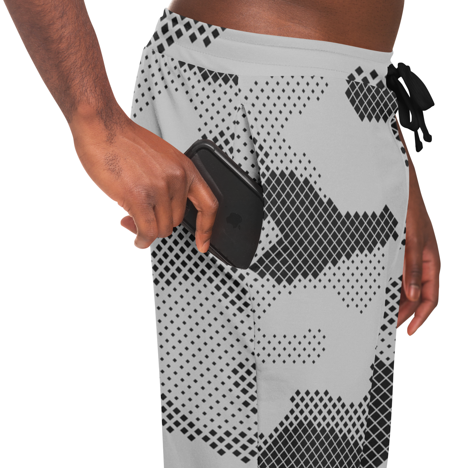 Camo Joggers | Unisex | Gray Digital Camouflage Camo Colors