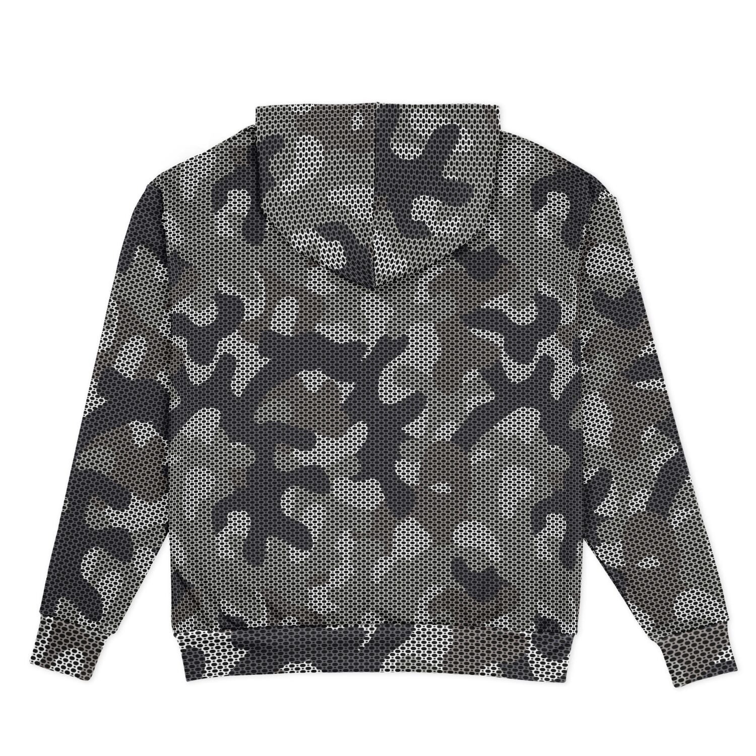 Oversized Hoodie | Masking Mesh Urban Camouflage | Camo Colors