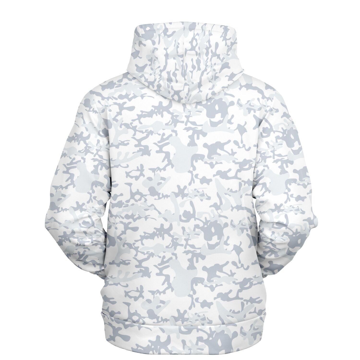 White Camo Hoodie | Army Snow Grunge