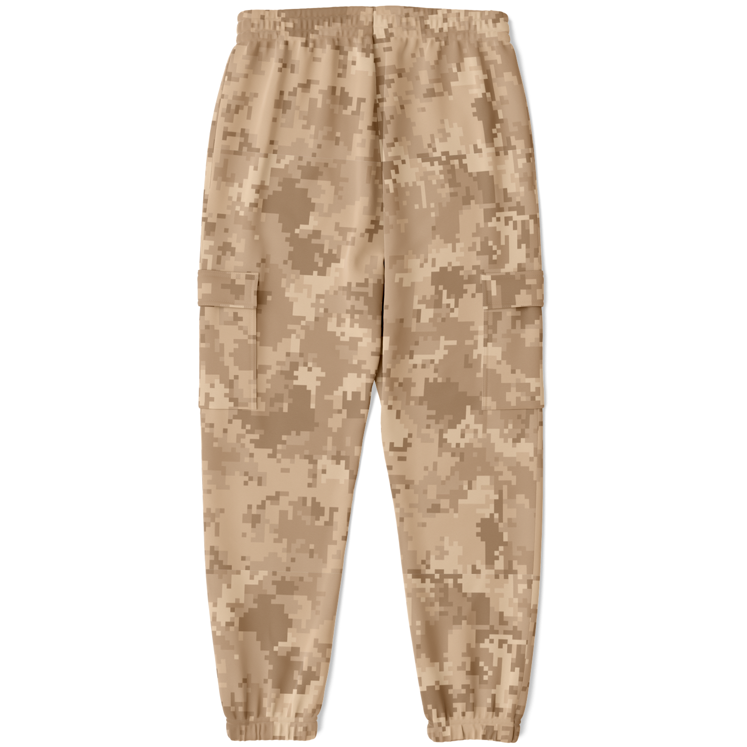 Brown Camo Cargo Pants | Pixel Camouflage | Unisex Camo Colors