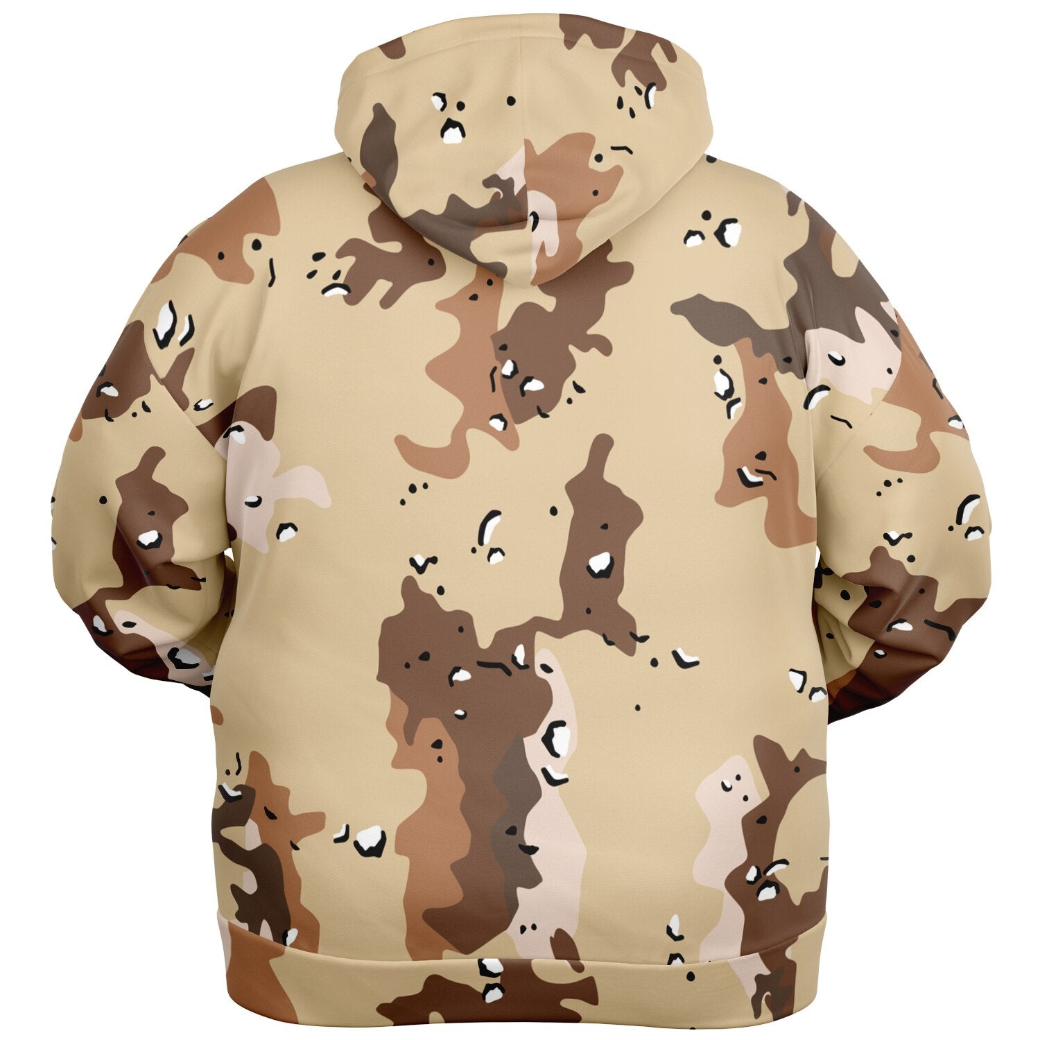 Plus-Size Hoodie in US Marines Desert Uniform Camouflage | Camo Colors