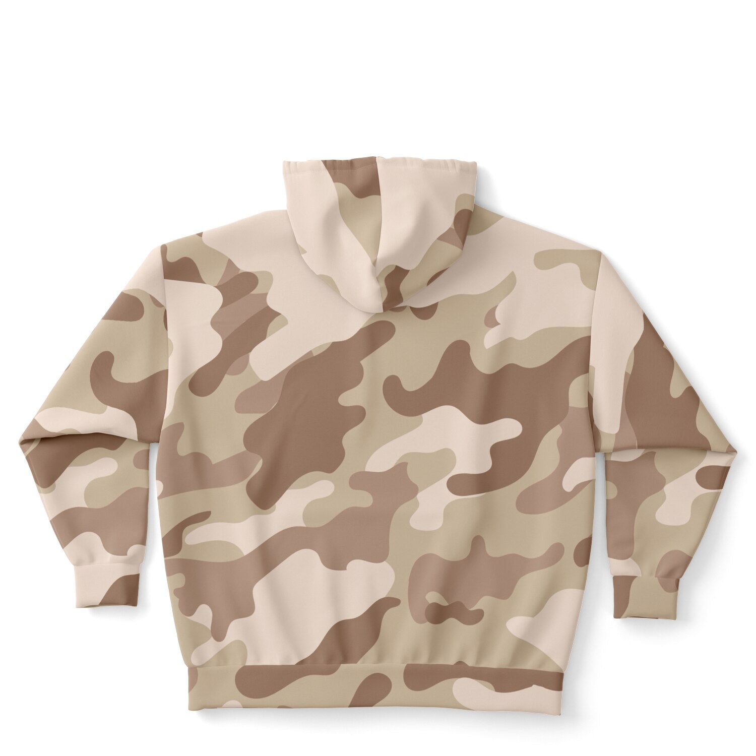 Plus-size Camo Hoodie in Desert Brown Print | Camo Colors