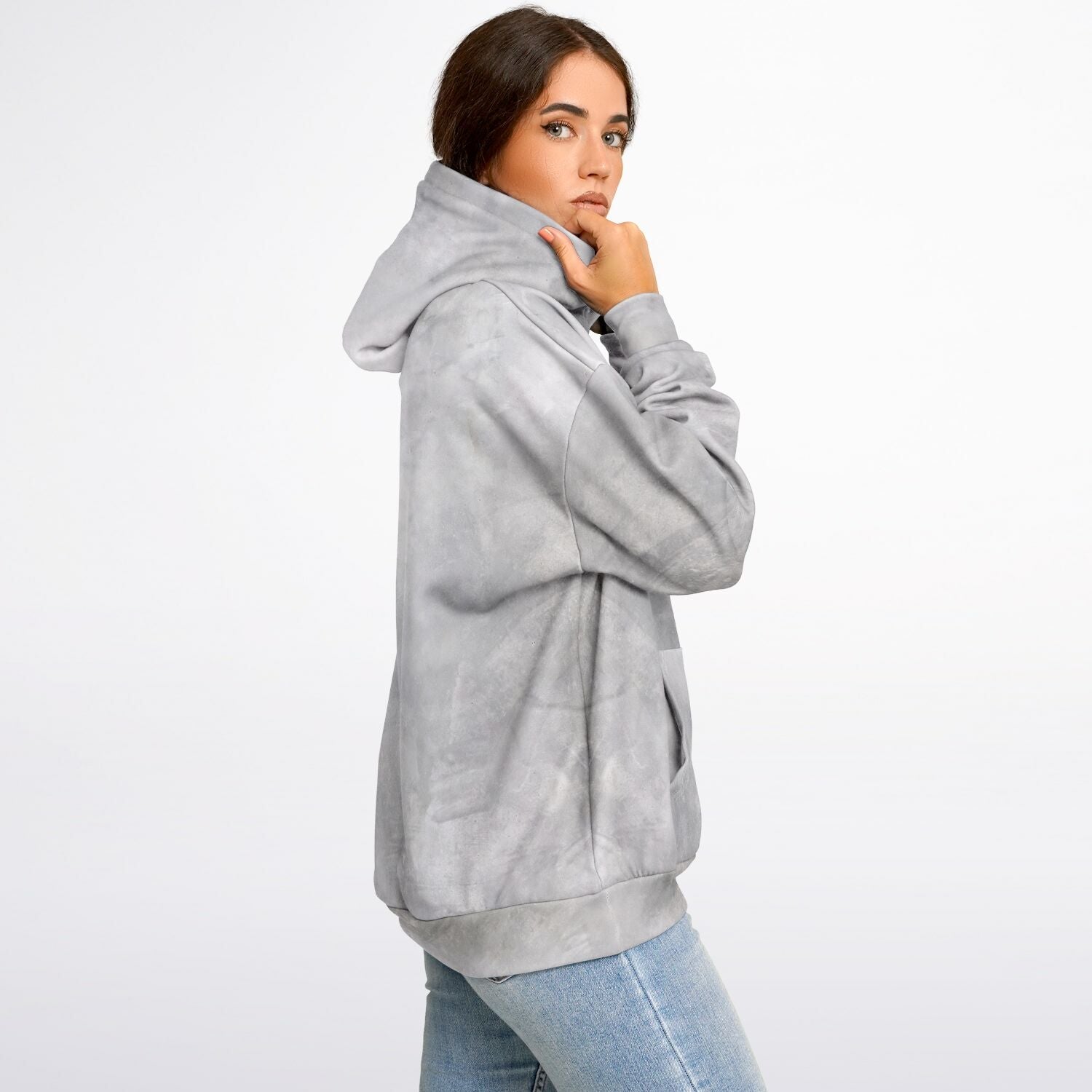 Oversized Concrete Hoodie – Y2K Retro Vintage Streetwear | Camo Colors