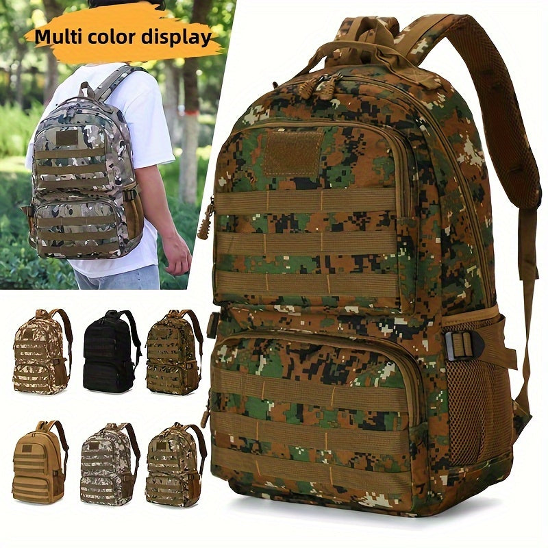 Tactical Camo Backpack | Large Capacity, Adjustable Straps Camo Colors