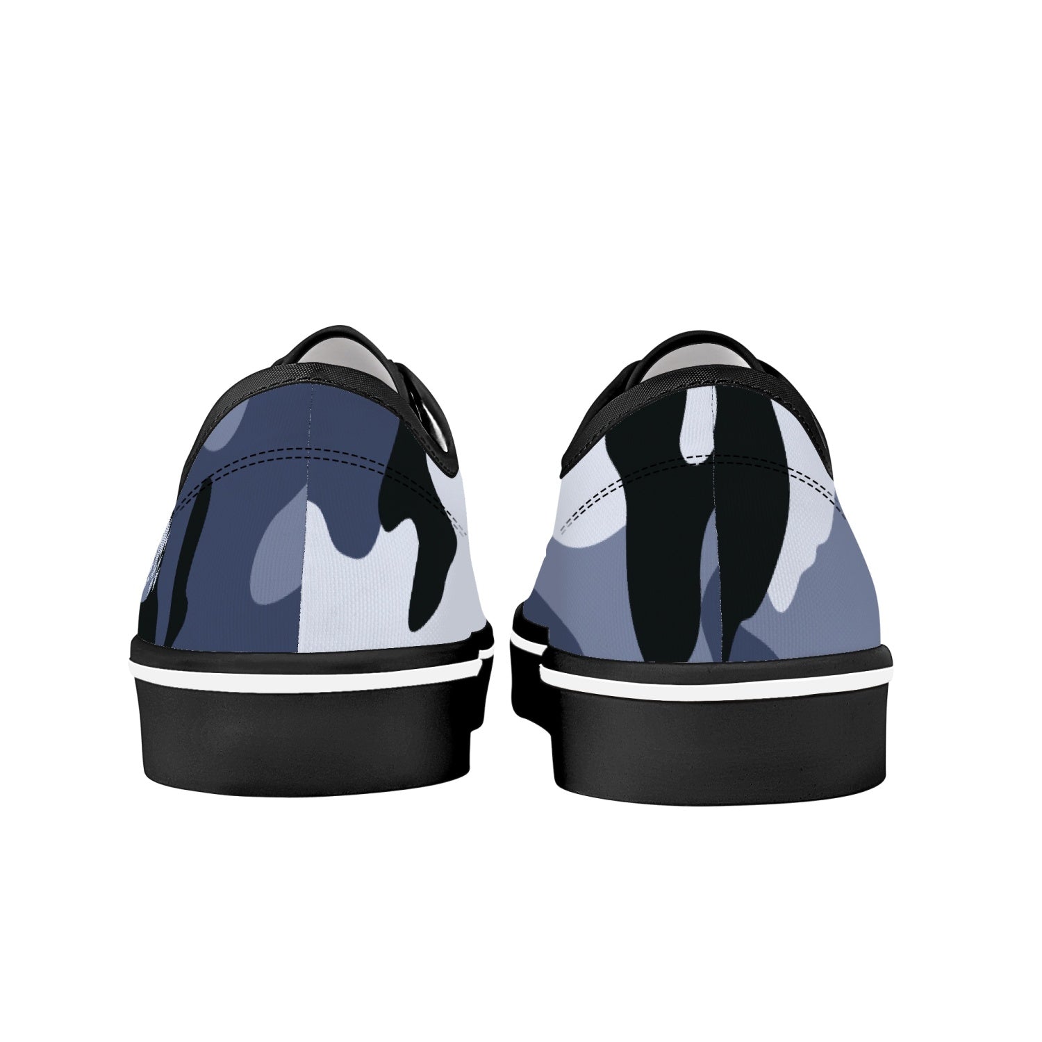 Camo Skate Shoes | Light Blue Camouflage Camo Colors