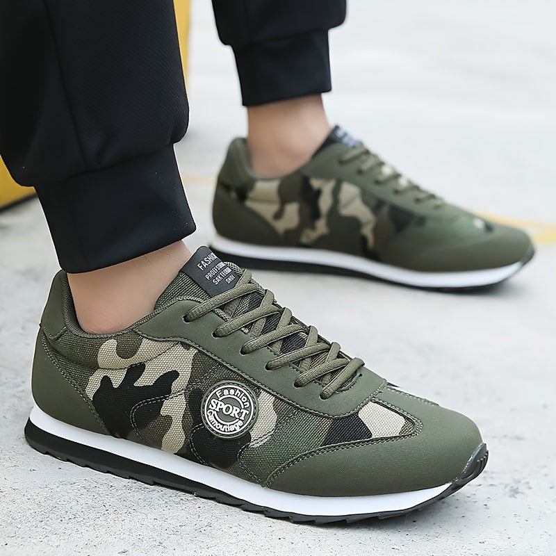 Unisex Camouflage Casual Sneakers – Lightweight, Breathable Camo Colors