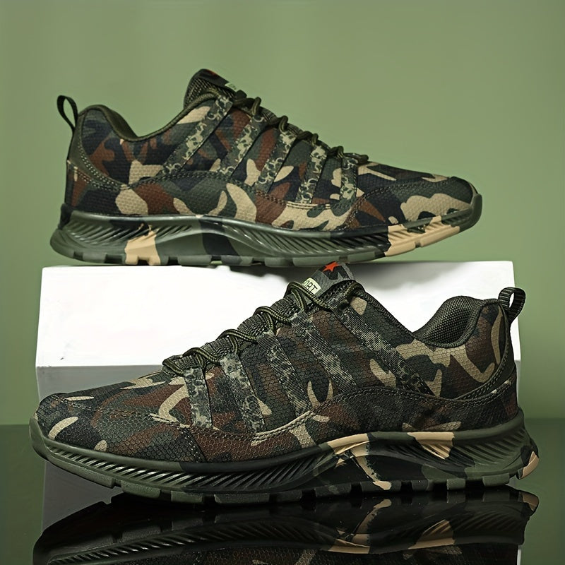 Camo Mesh Breathable Sneakers – Perfect for Running, Hiking Camo Colors