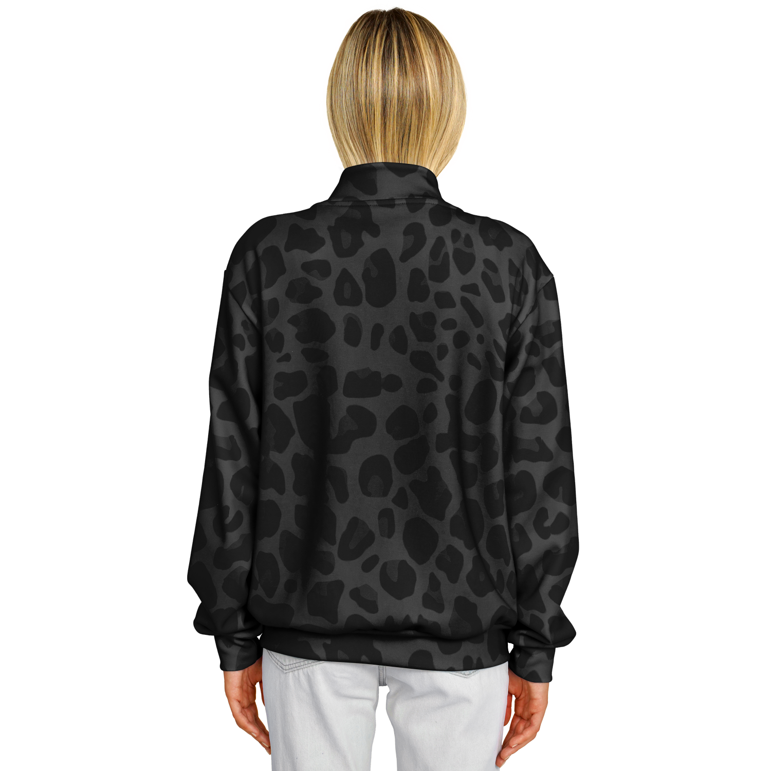 Baseball Jacket in Black Puma Print | Heavyweight Coat Camo Colors